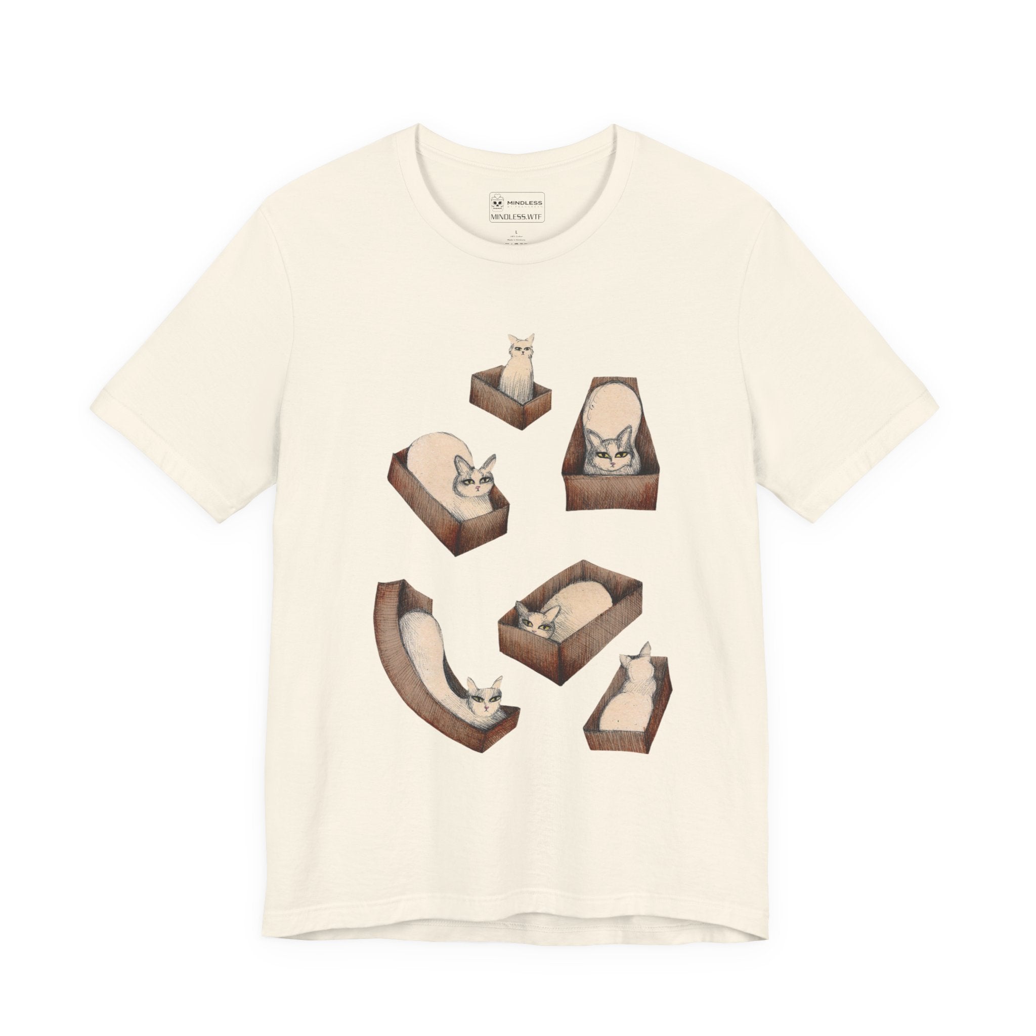 Cats in a box - T-shirt