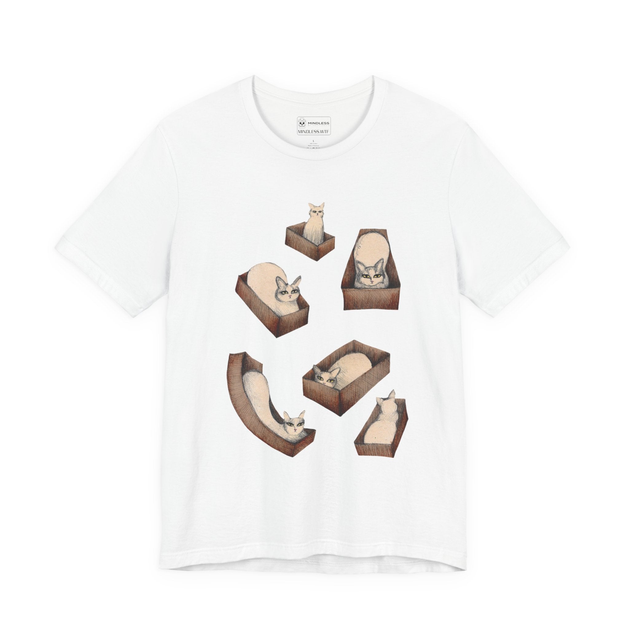 Cats in a box - T-shirt