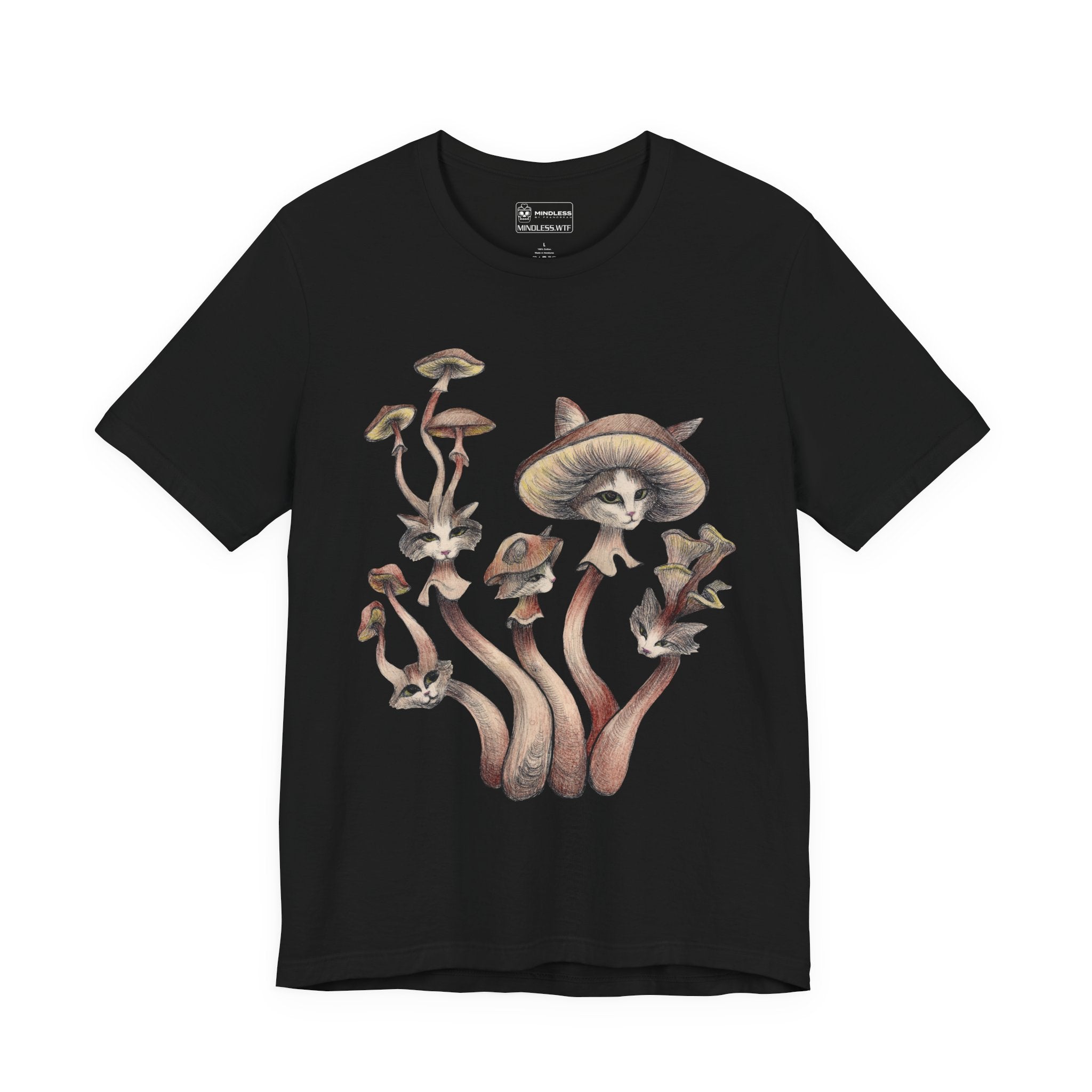 Mushroom cats - T-shirt