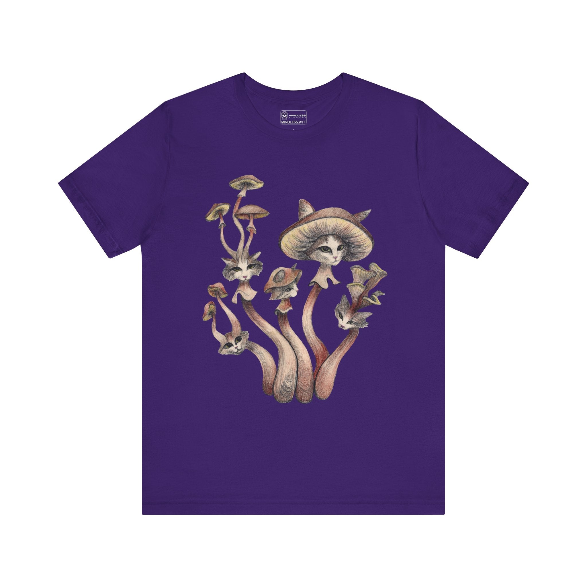 Mushroom cats - T-shirt