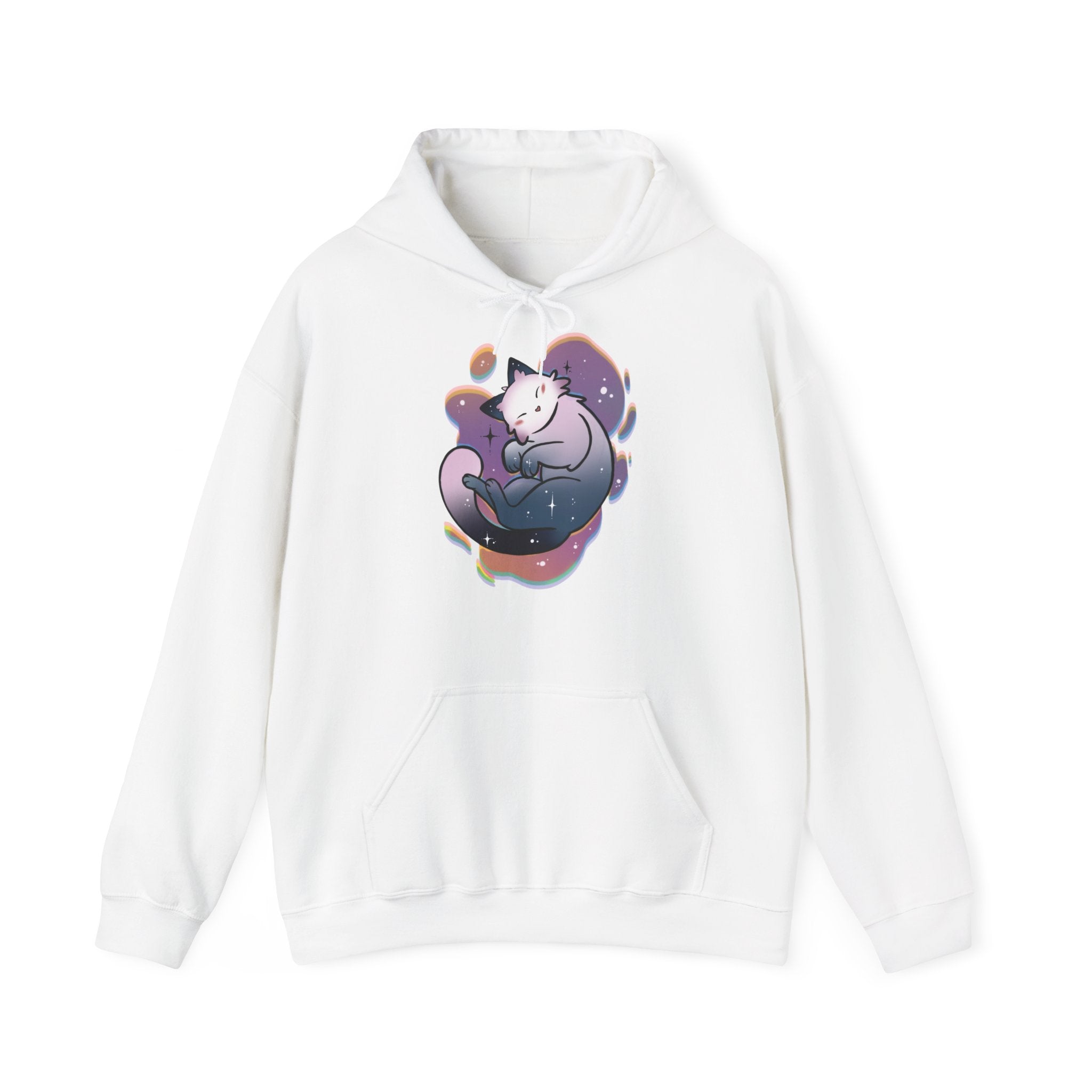 Sleeping Cat - Hooded Sweatshirt