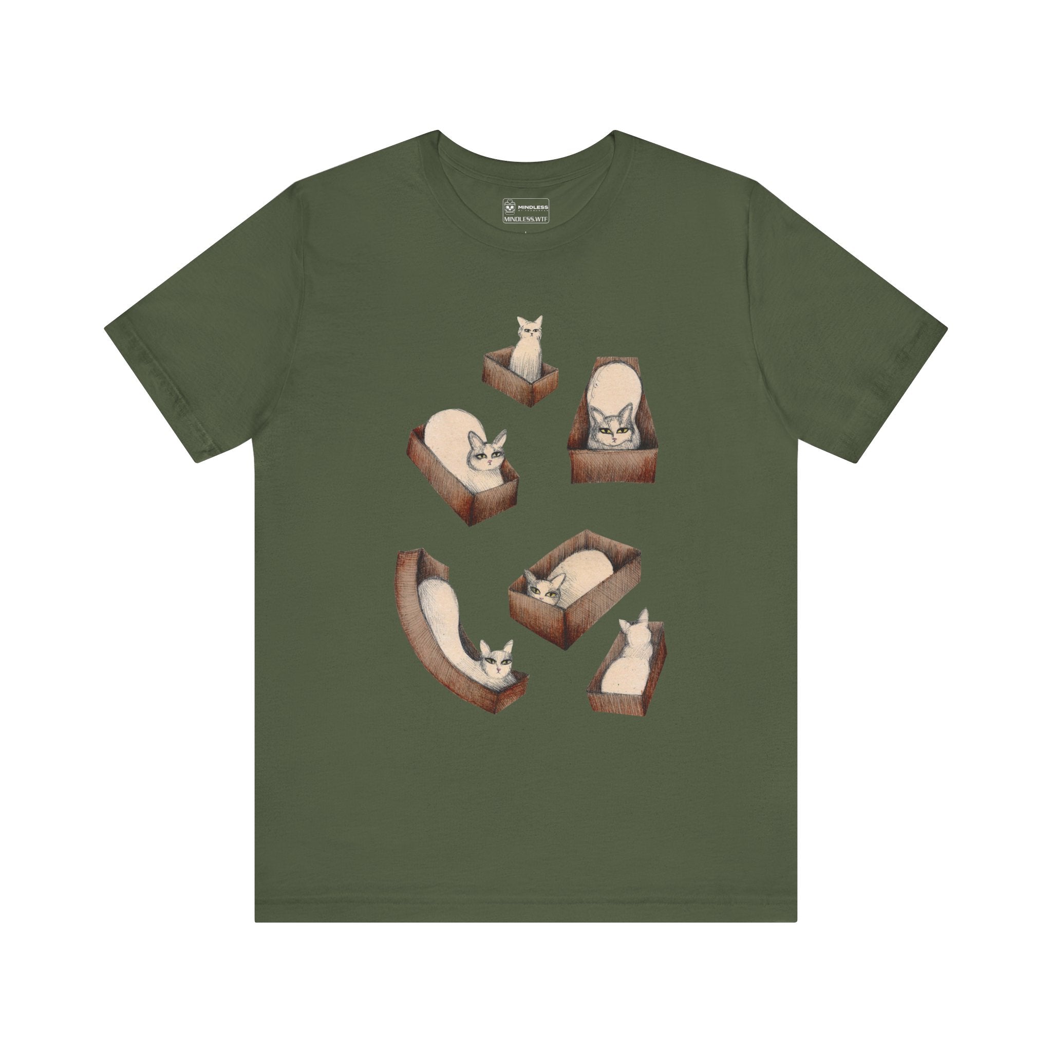 Cats in a box - T-shirt