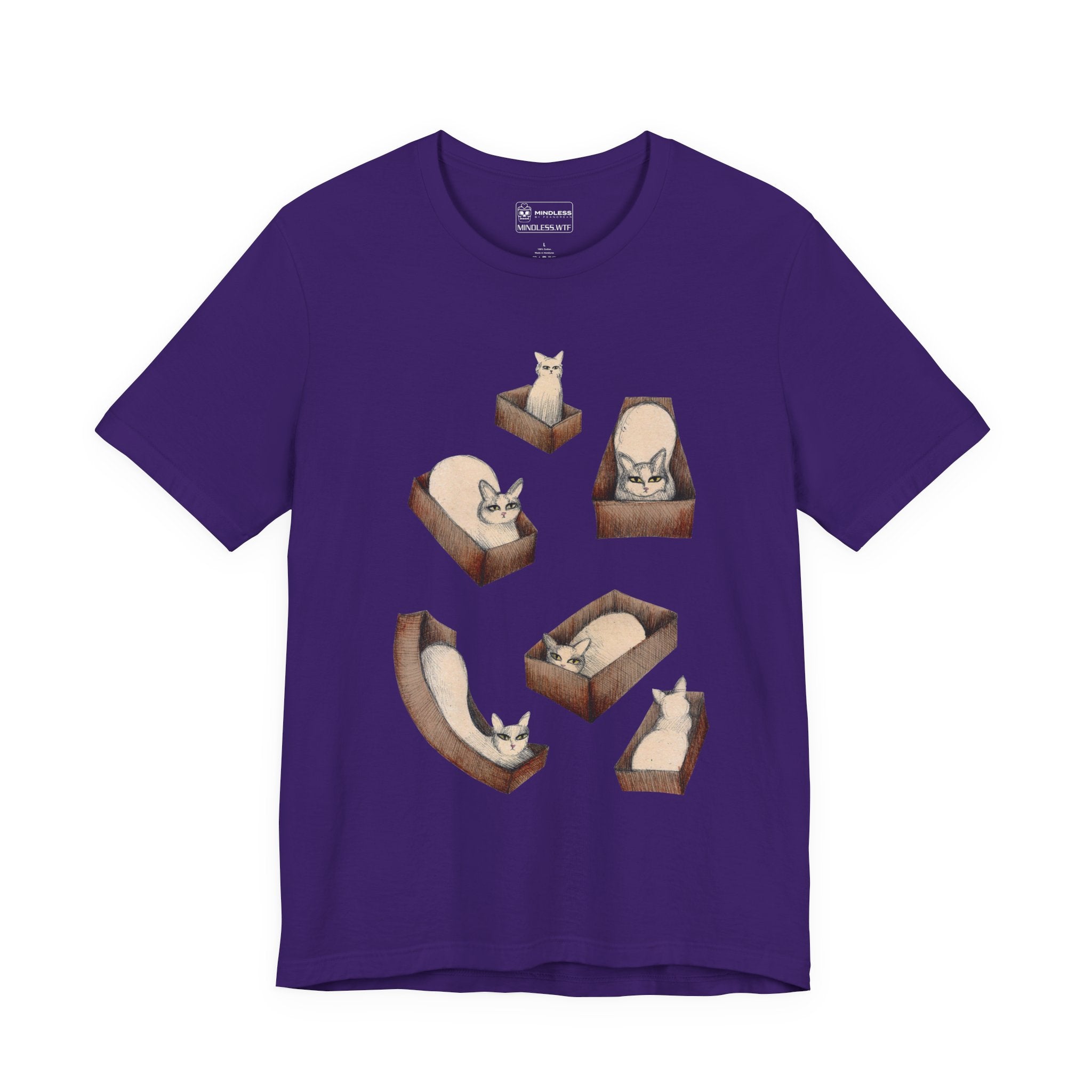 Cats in a box - T-shirt