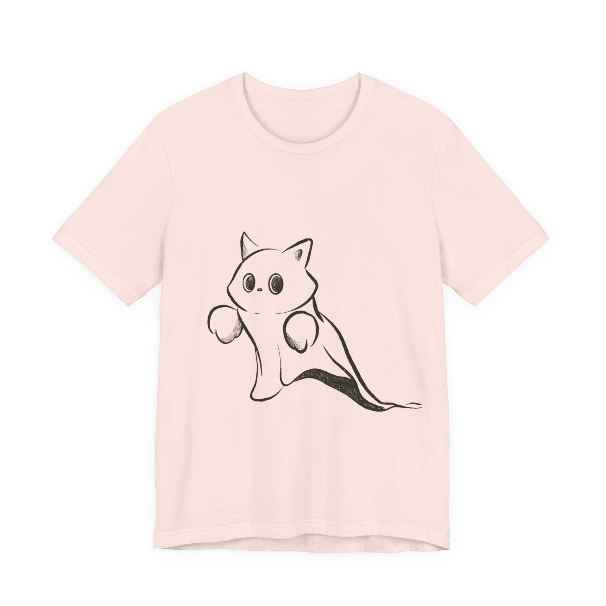 Cute Ghost Cat - T-shirt