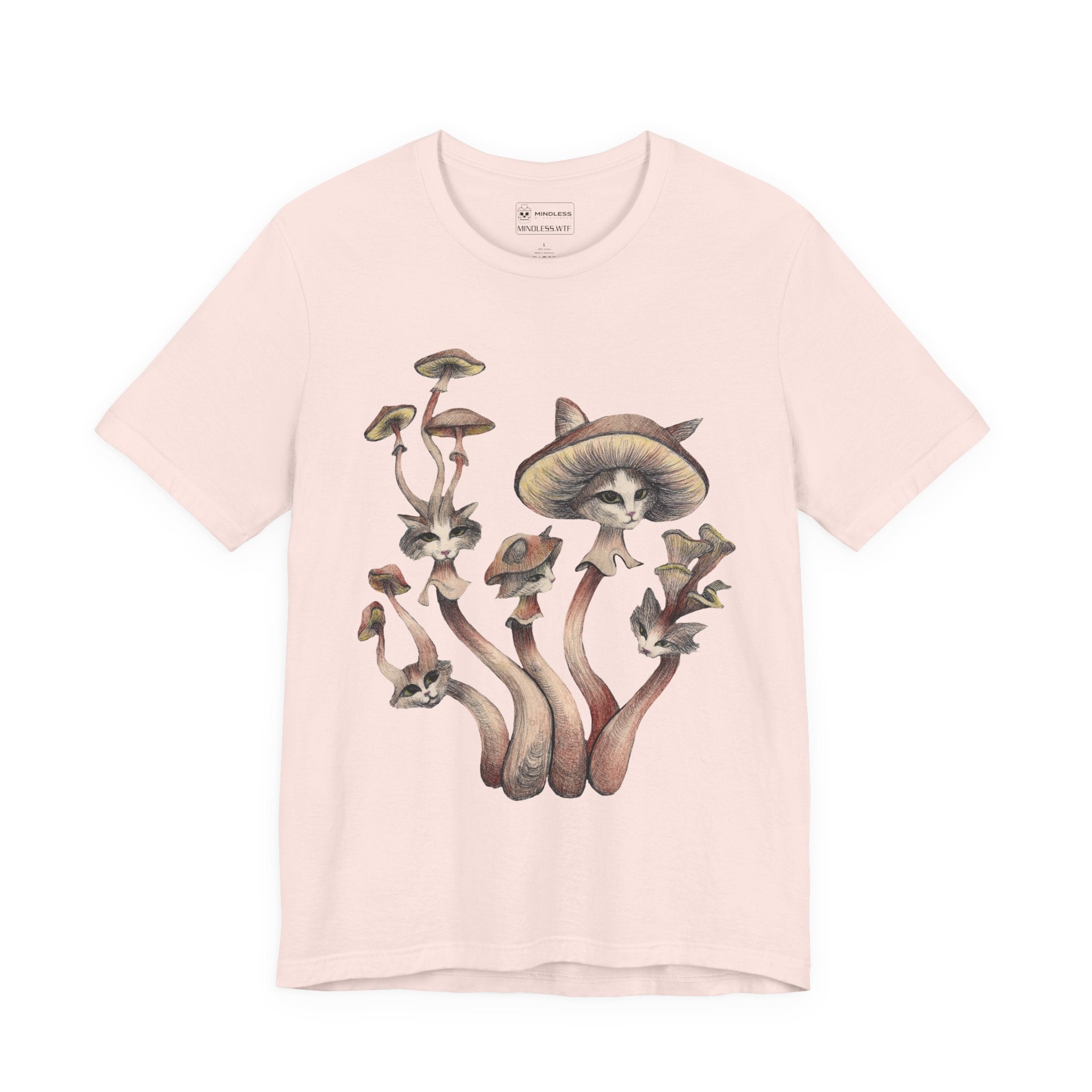 Mushroom cats - T-shirt