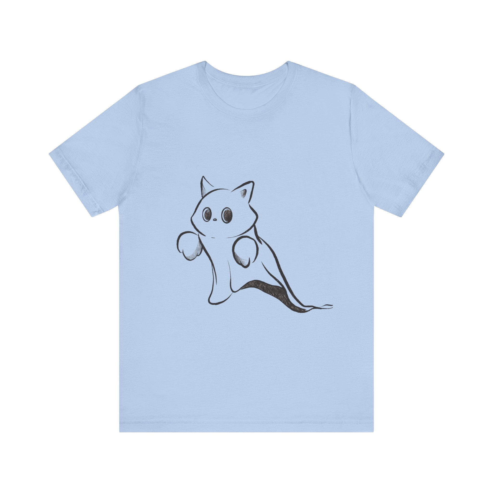 Cute Ghost Cat - T-shirt