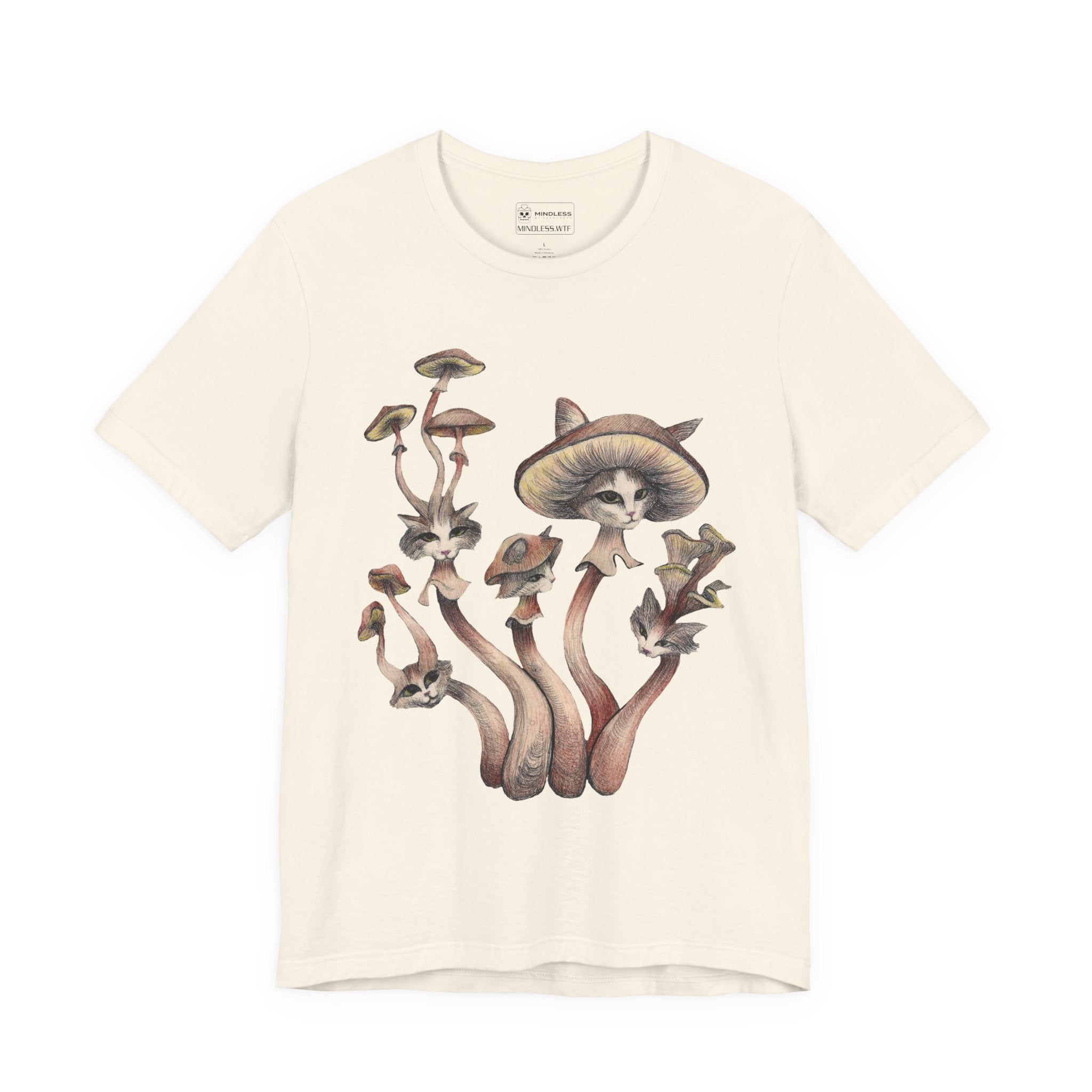 Mushroom cats - T-shirt