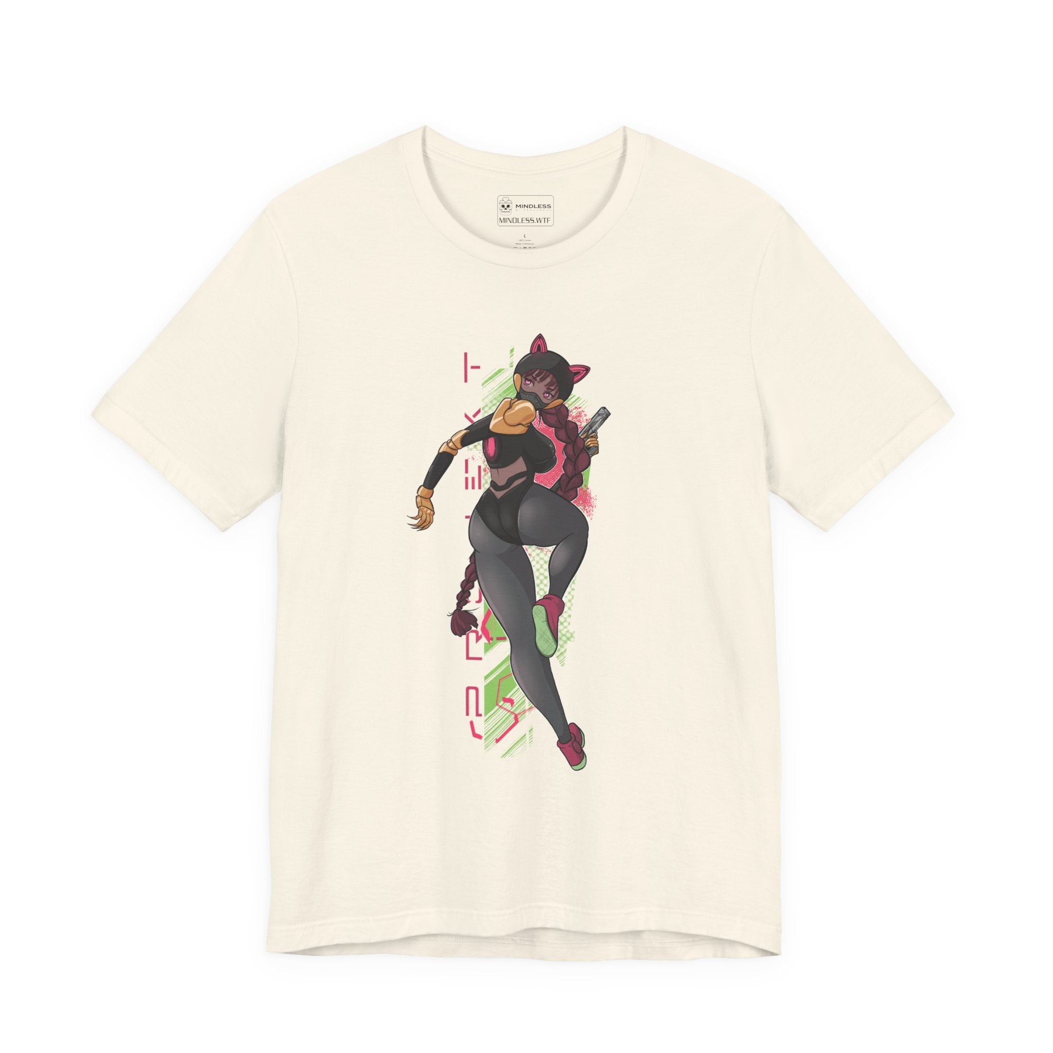 Cyber Cat Girl - T-shirt