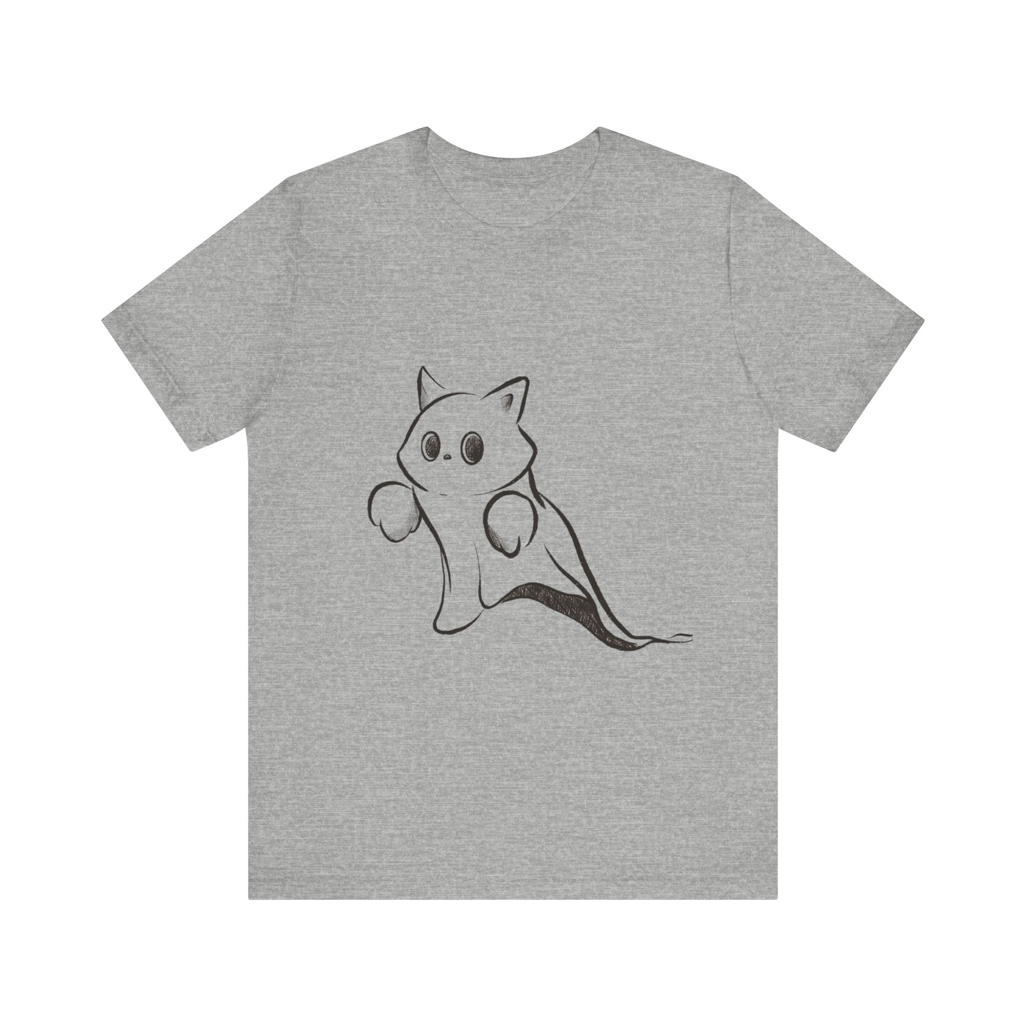 Cute Ghost Cat - T-shirt