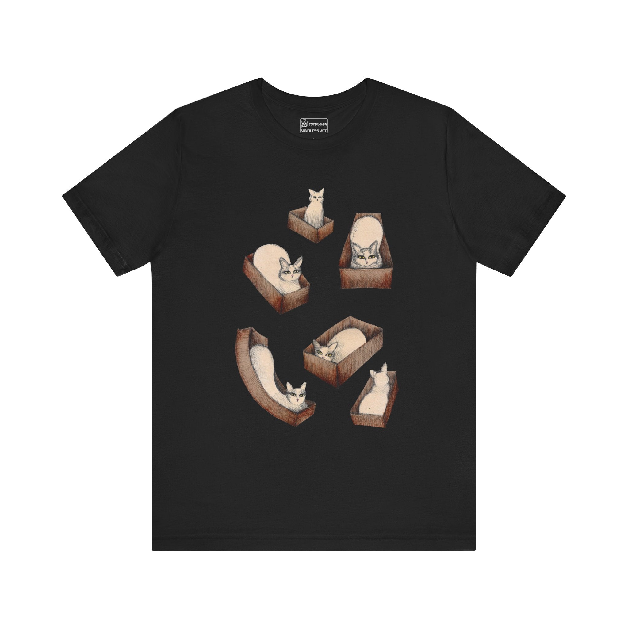 Cats in a box - T-shirt