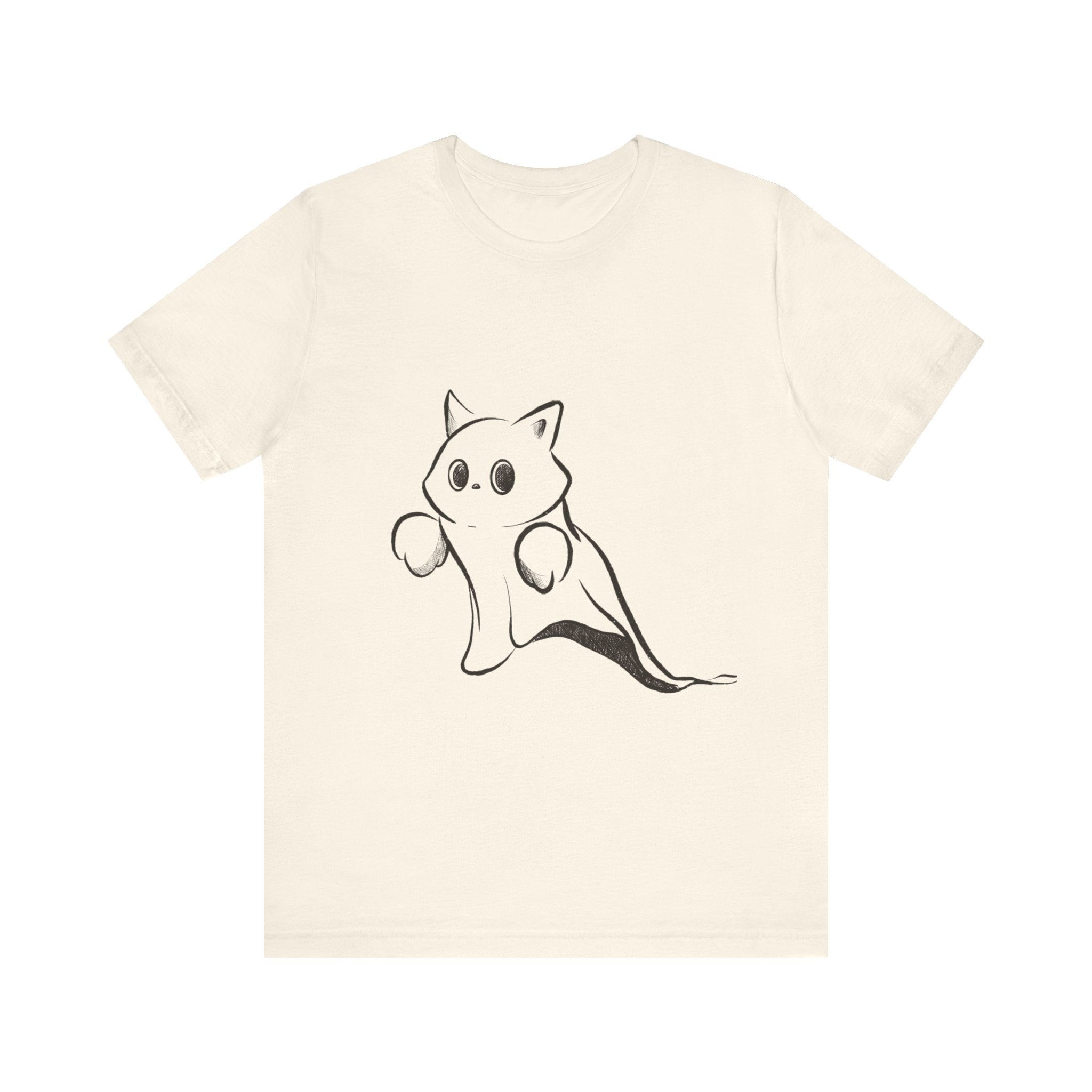 Cute Ghost Cat - T-shirt