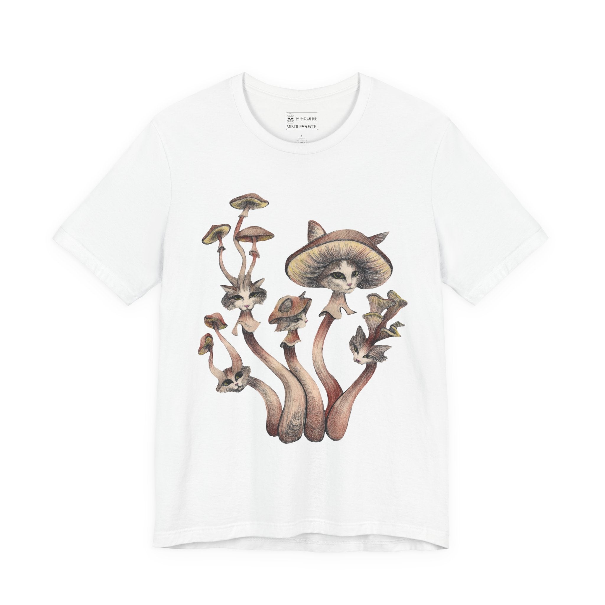 Mushroom cats - T-shirt