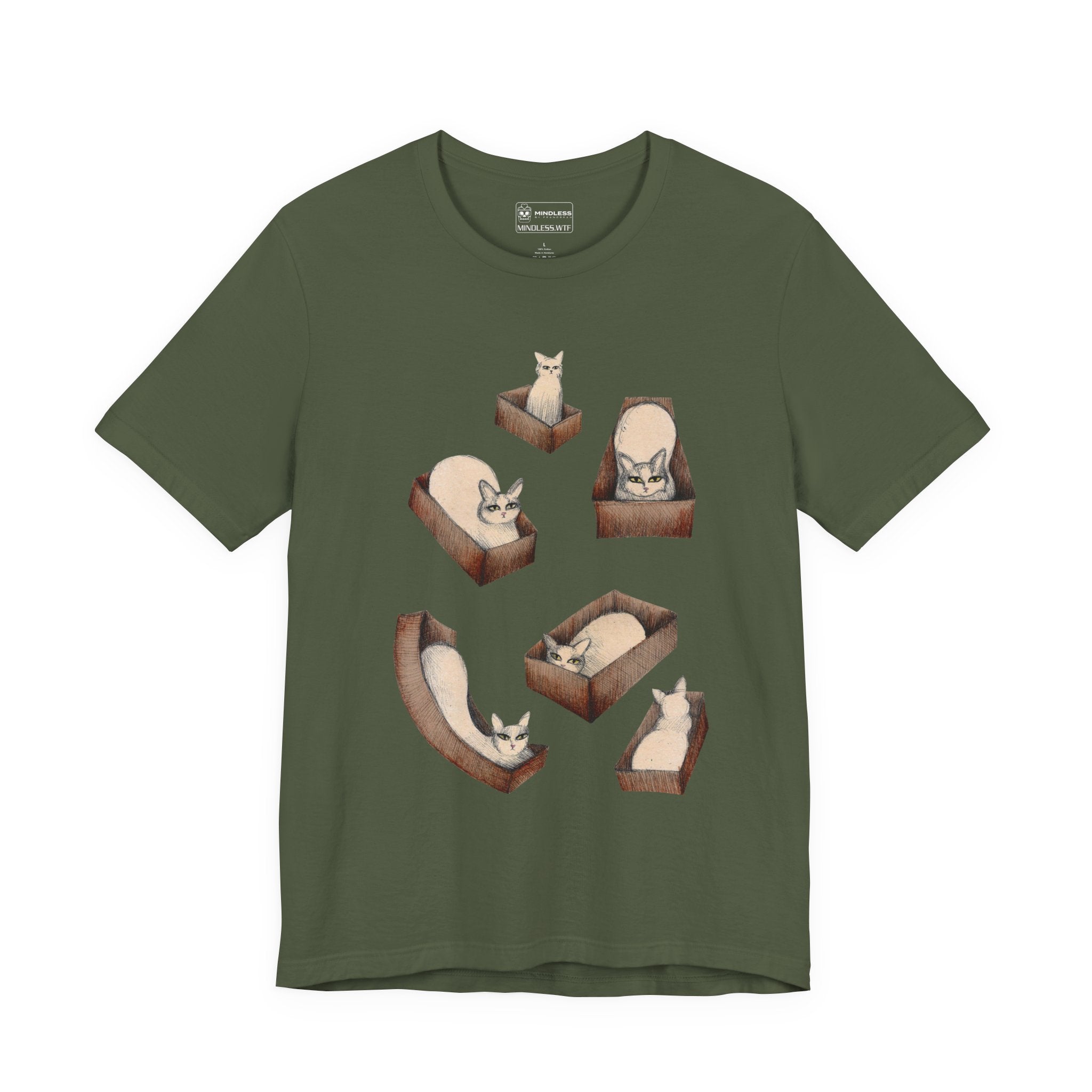 Cats in a box - T-shirt