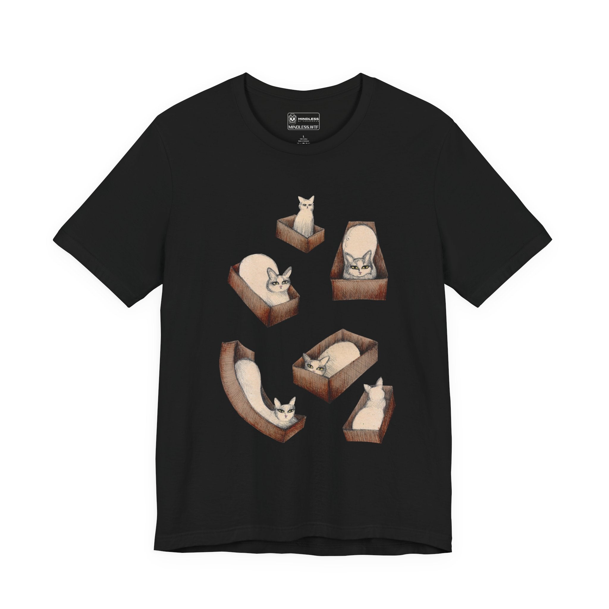 Cats in a box - T-shirt
