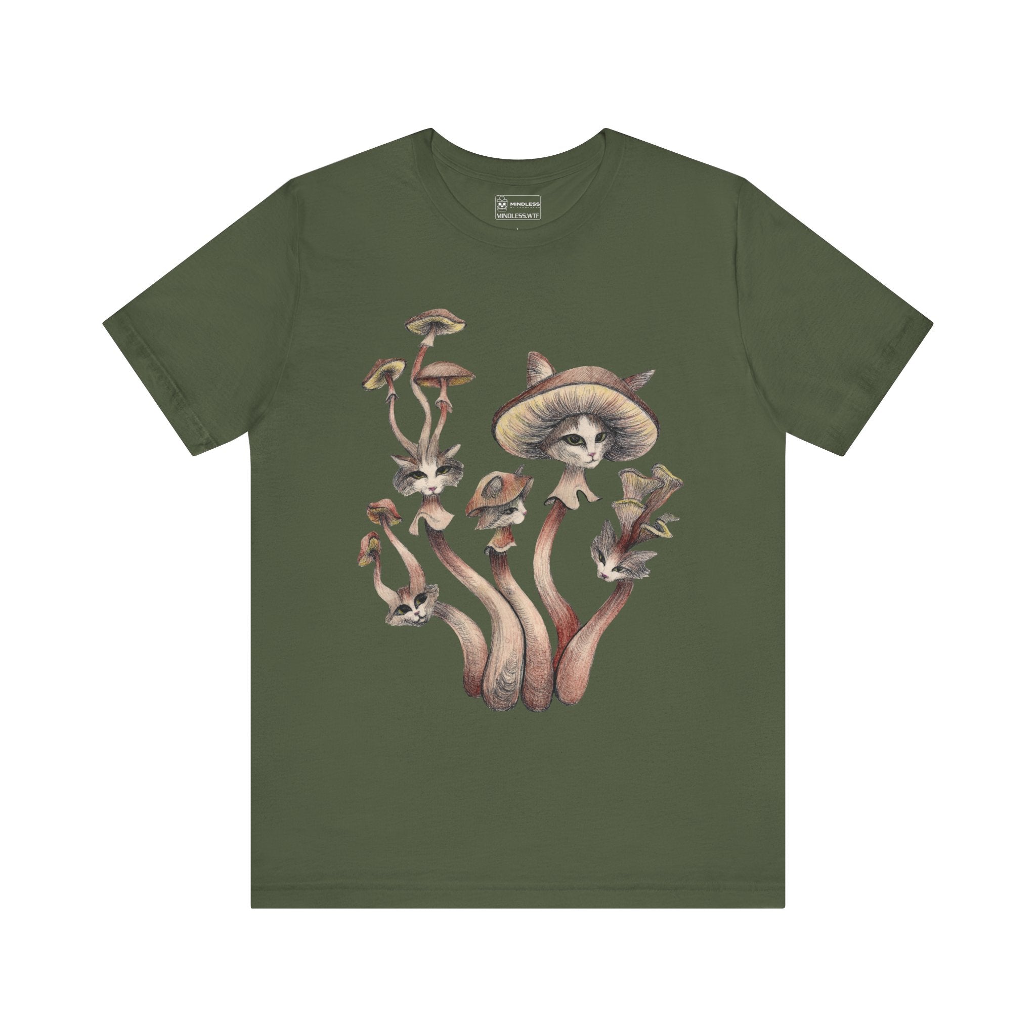 Mushroom cats - T-shirt