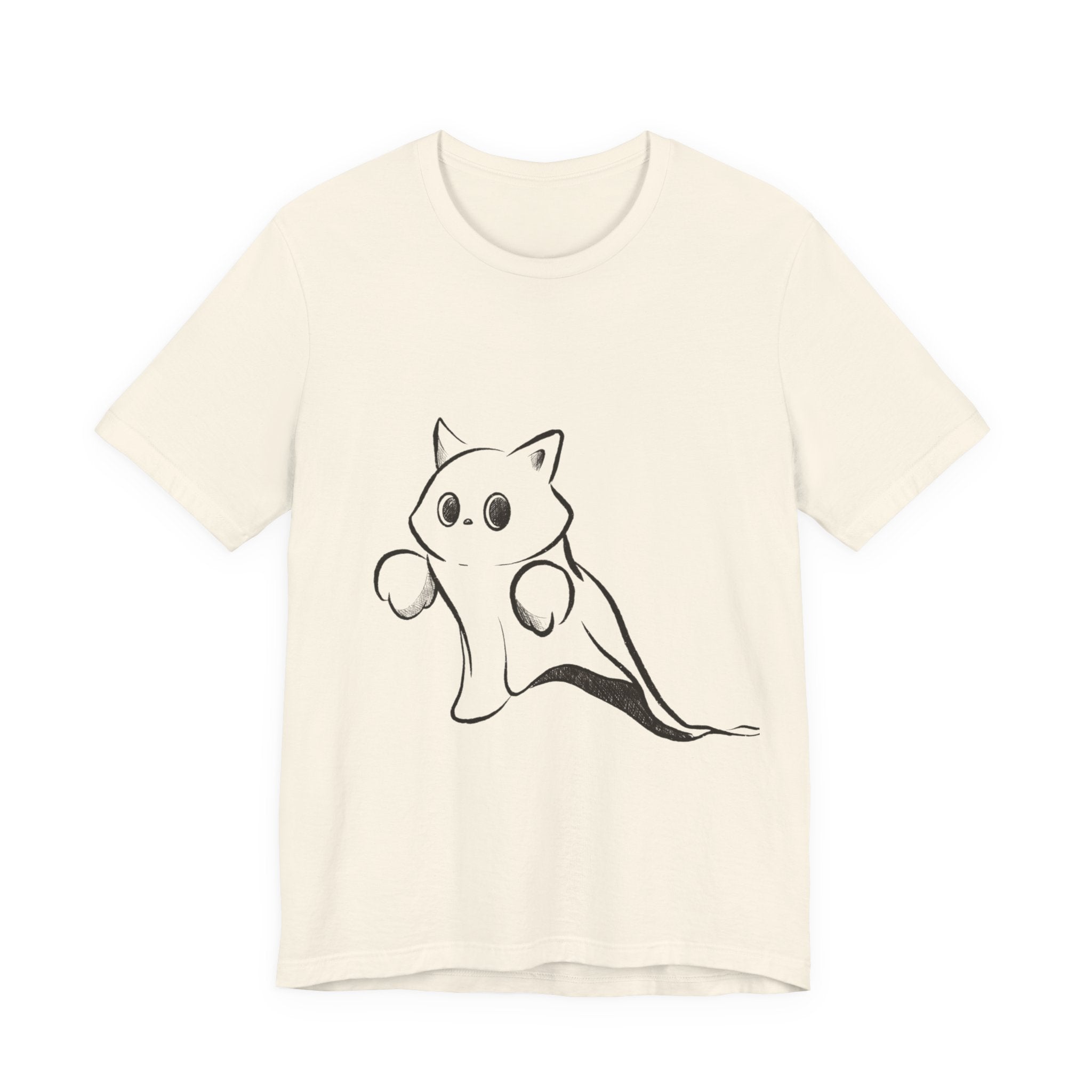 Cute Ghost Cat - T-shirt
