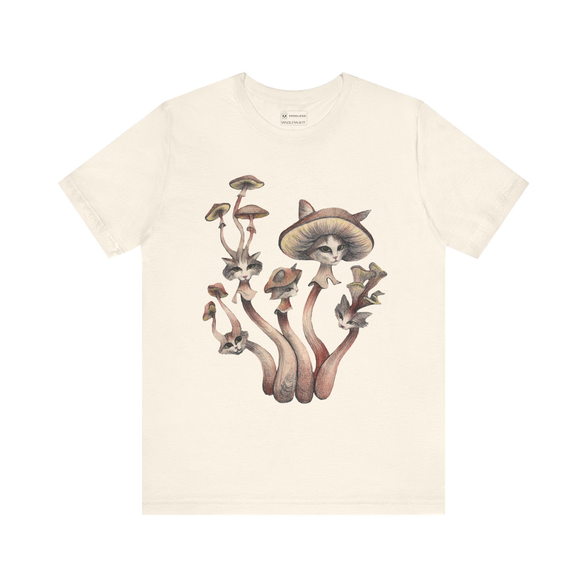 Mushroom cats - T-shirt