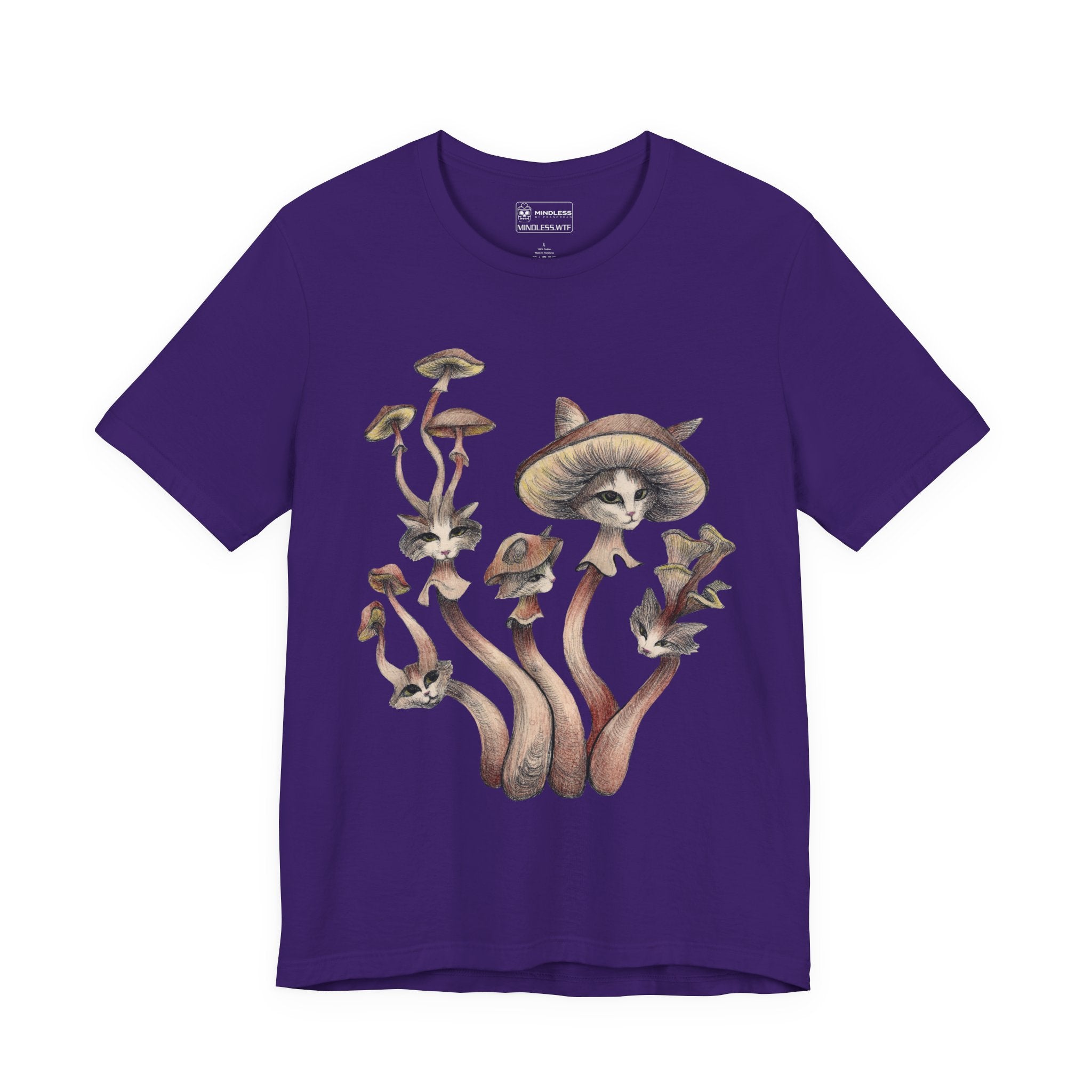 Mushroom cats - T-shirt
