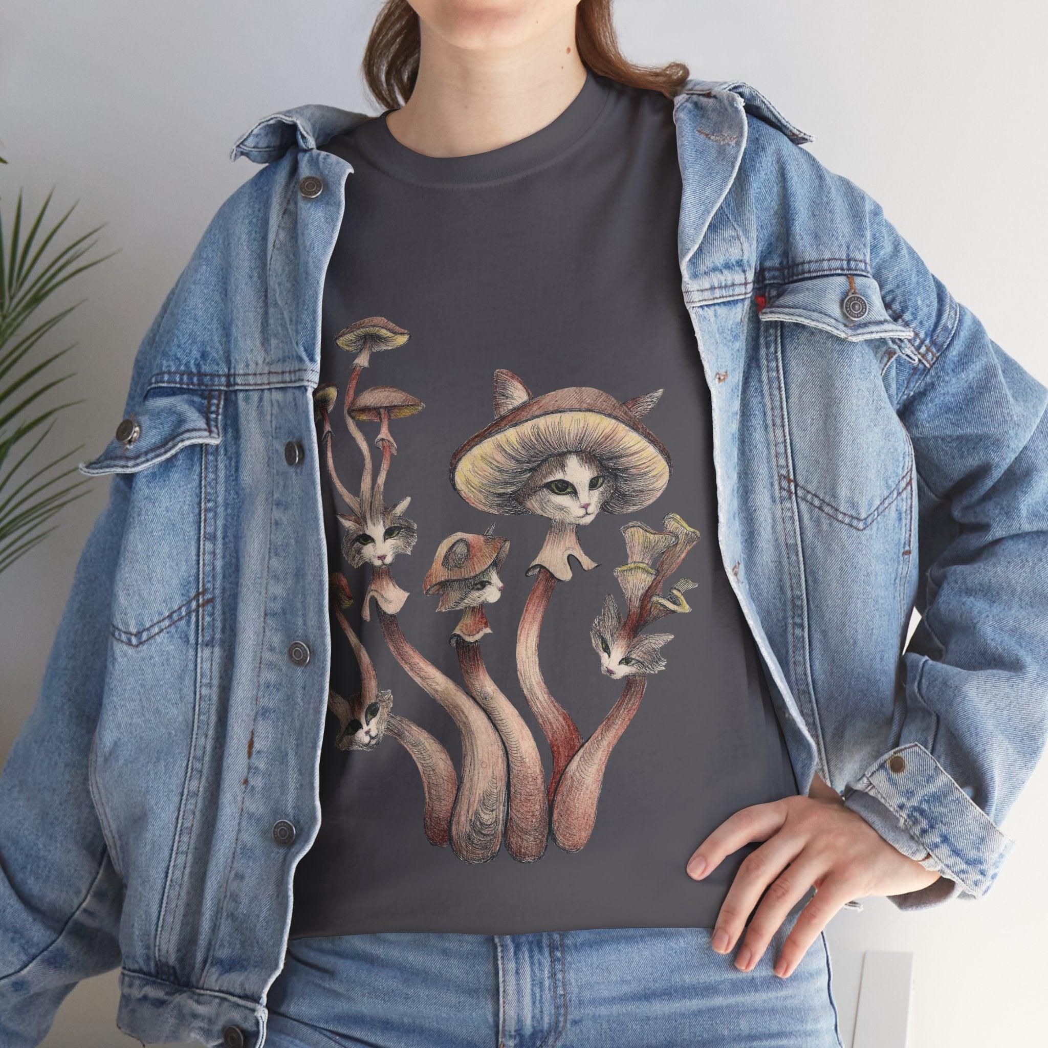 Mushroom cats - T-shirt