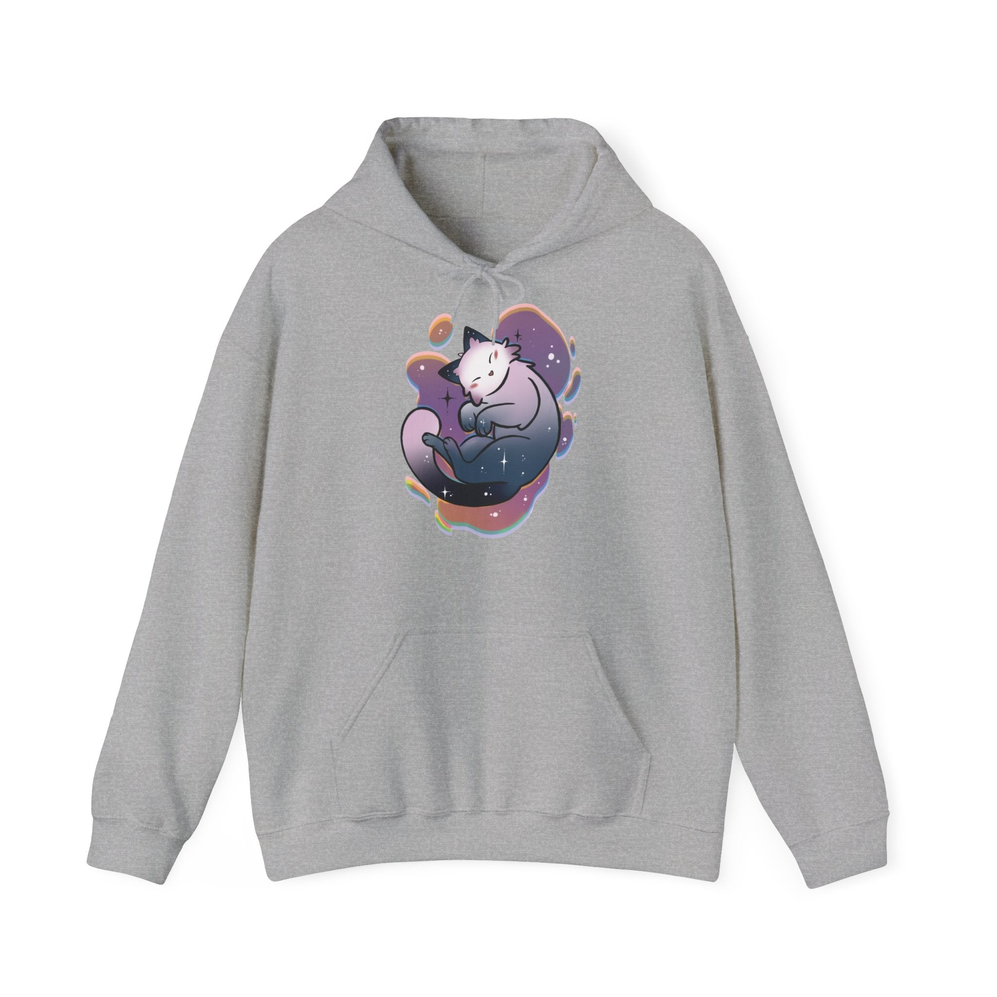 Sleeping Cat - Hooded Sweatshirt