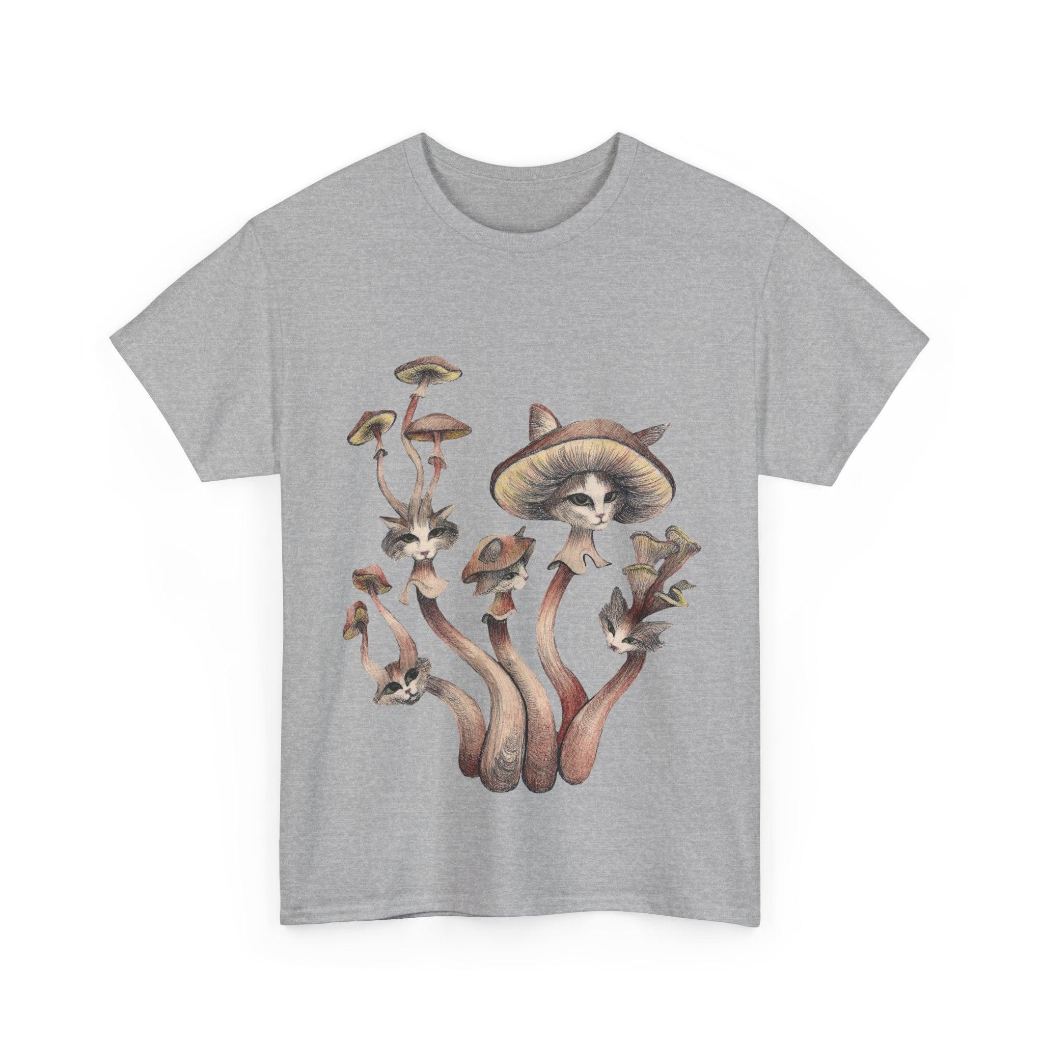 Mushroom cats - T-shirt