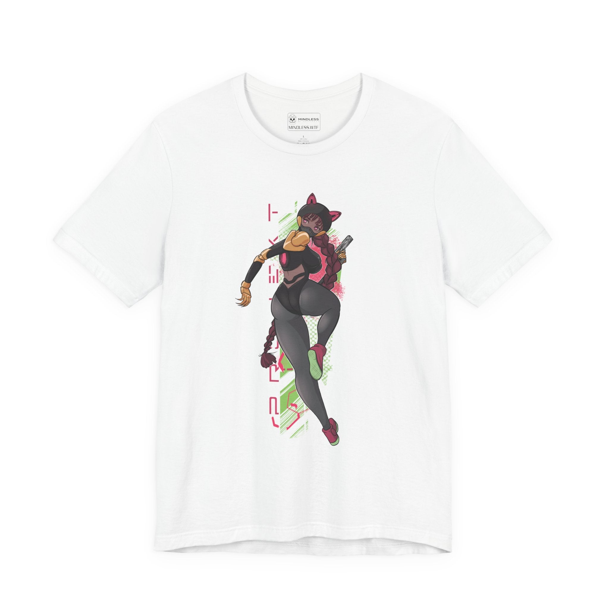 Cyber Cat Girl - T-shirt