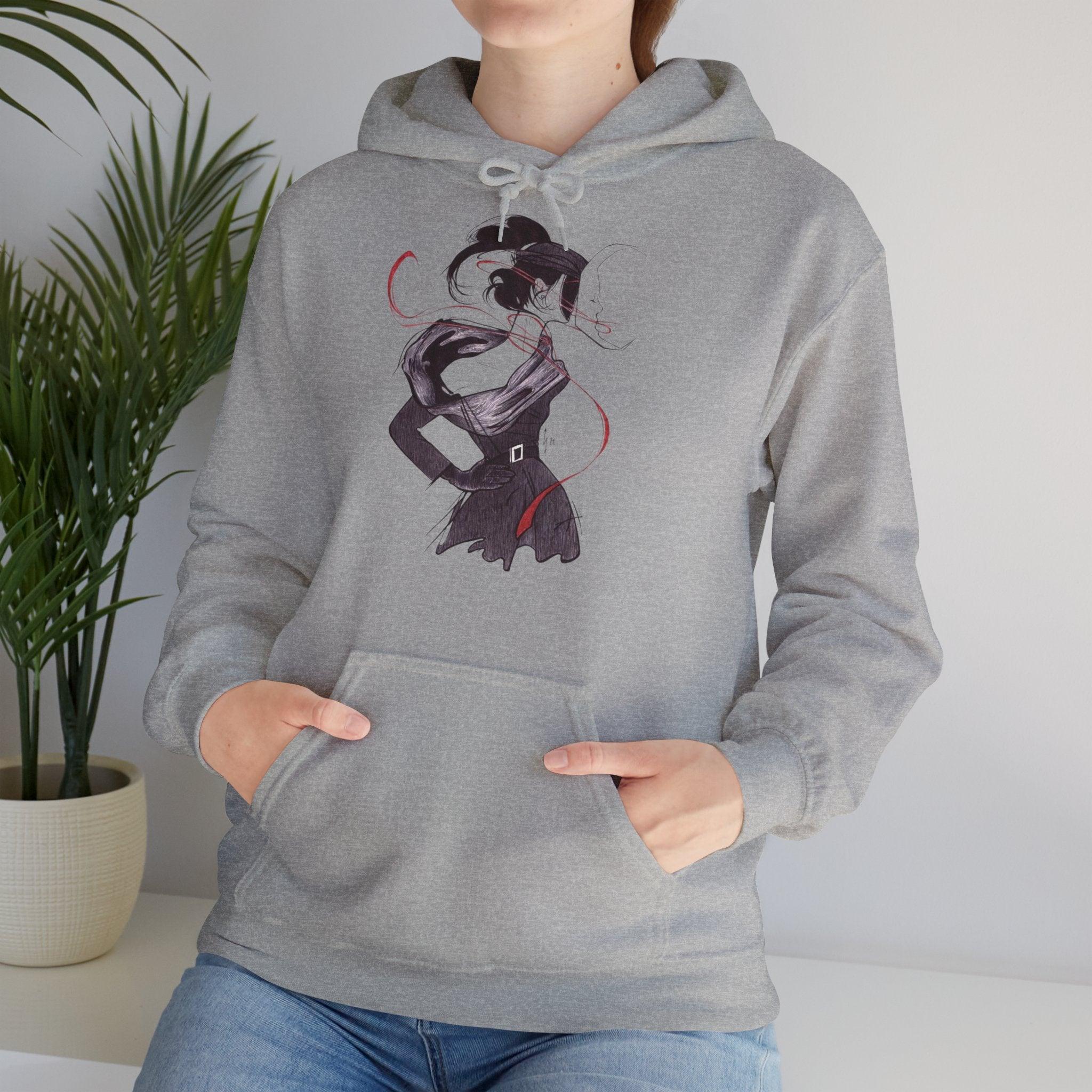 Sudadera con capucha Moonface Lady