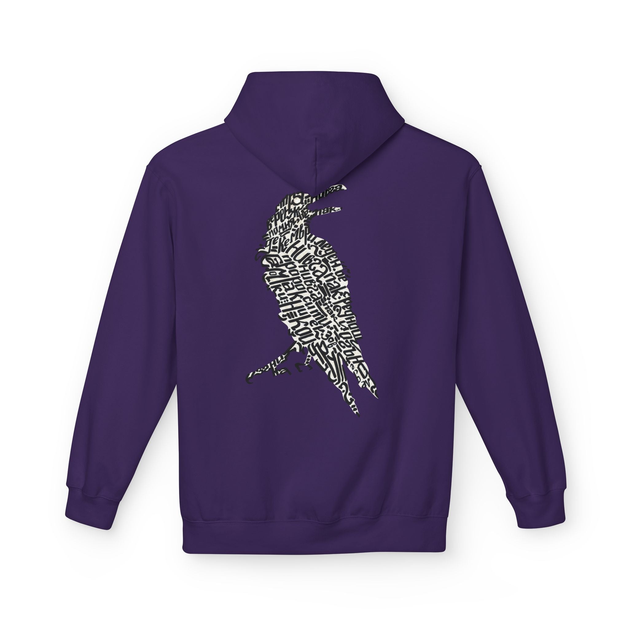 The Silent Verse, a Raven - Hoodie