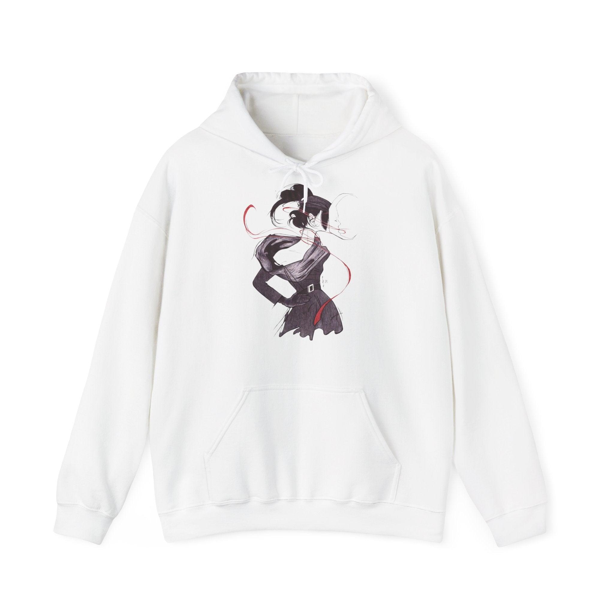 Moonface Lady - Hooded Sweatshirt