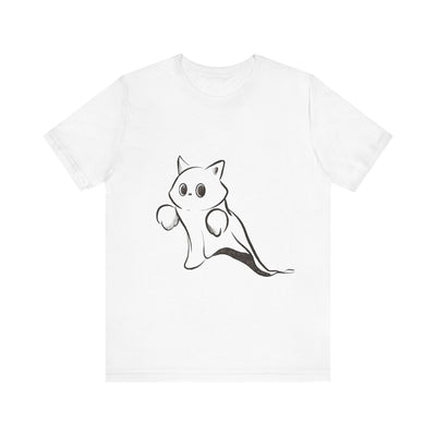 Cute Ghost Cat - T-shirt