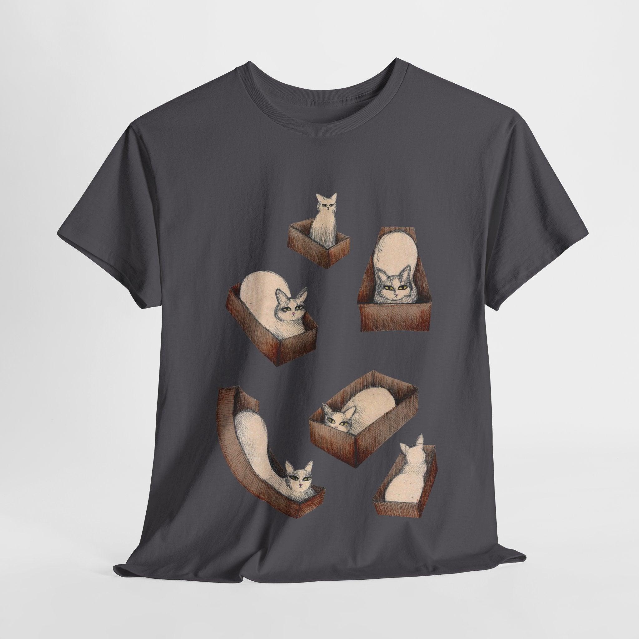 Cats in a box - T-shirt