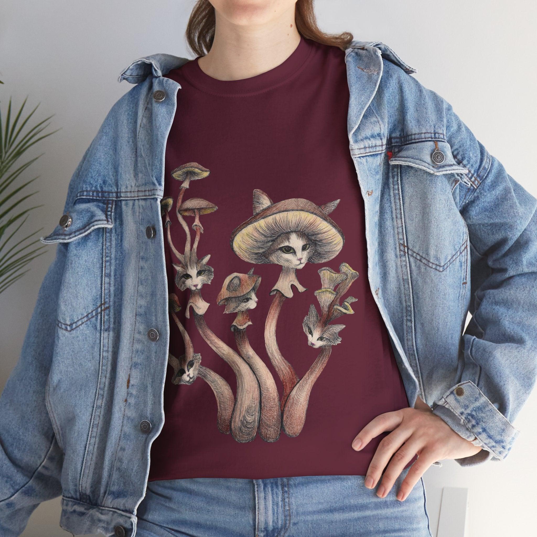 Mushroom cats - T-shirt