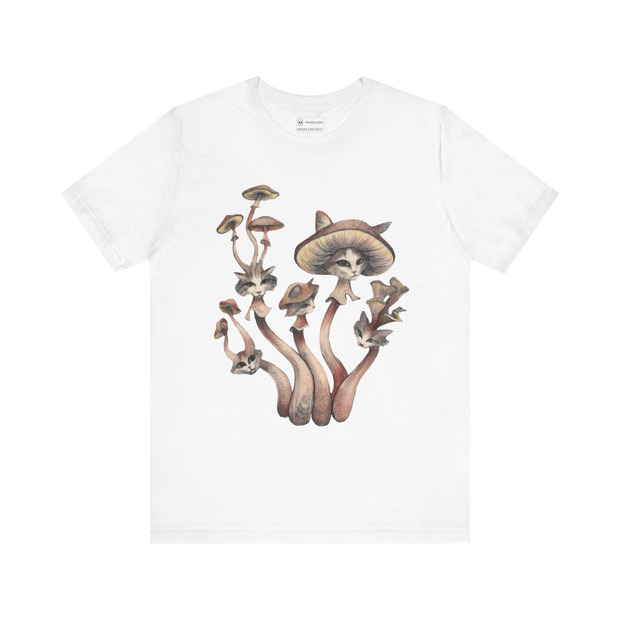 Mushroom cats - T-shirt