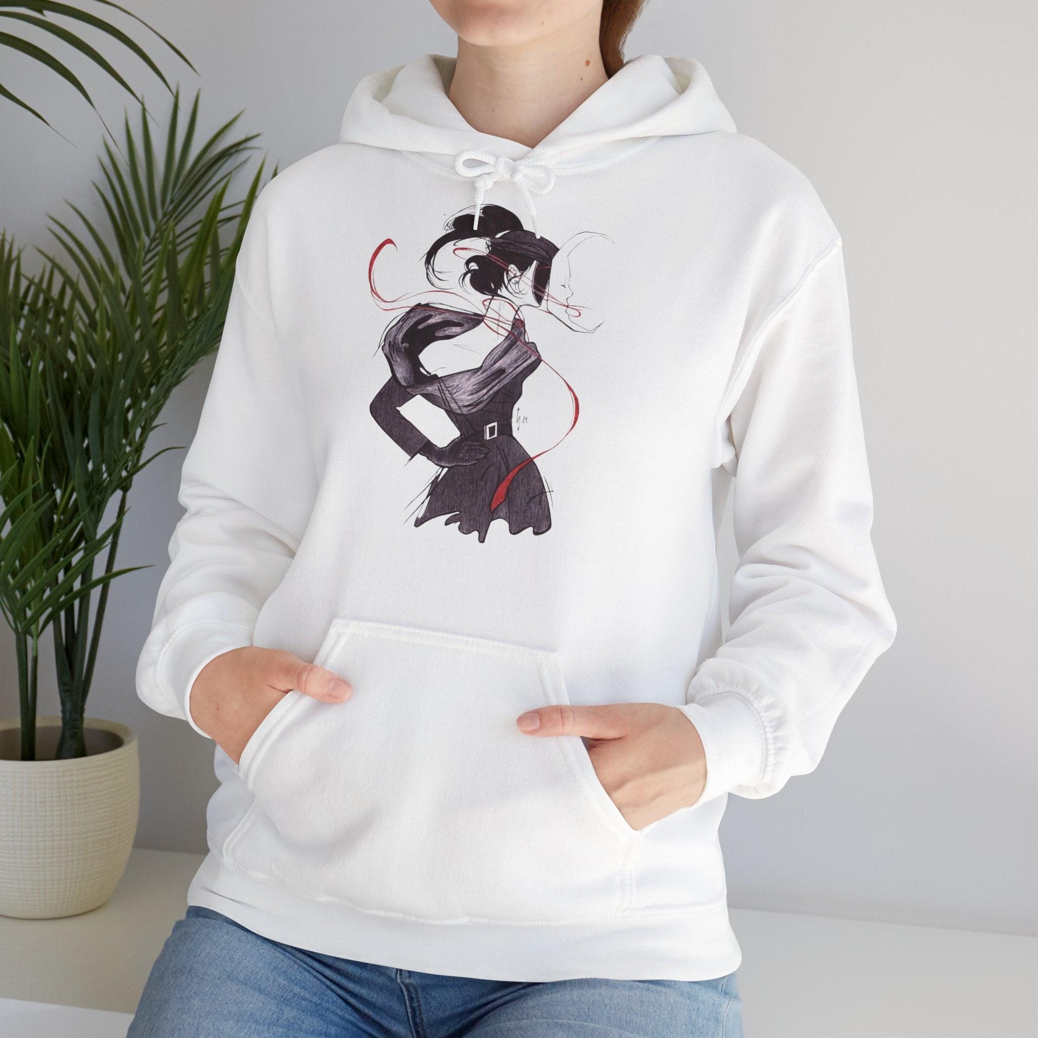 Sudadera con capucha Moonface Lady