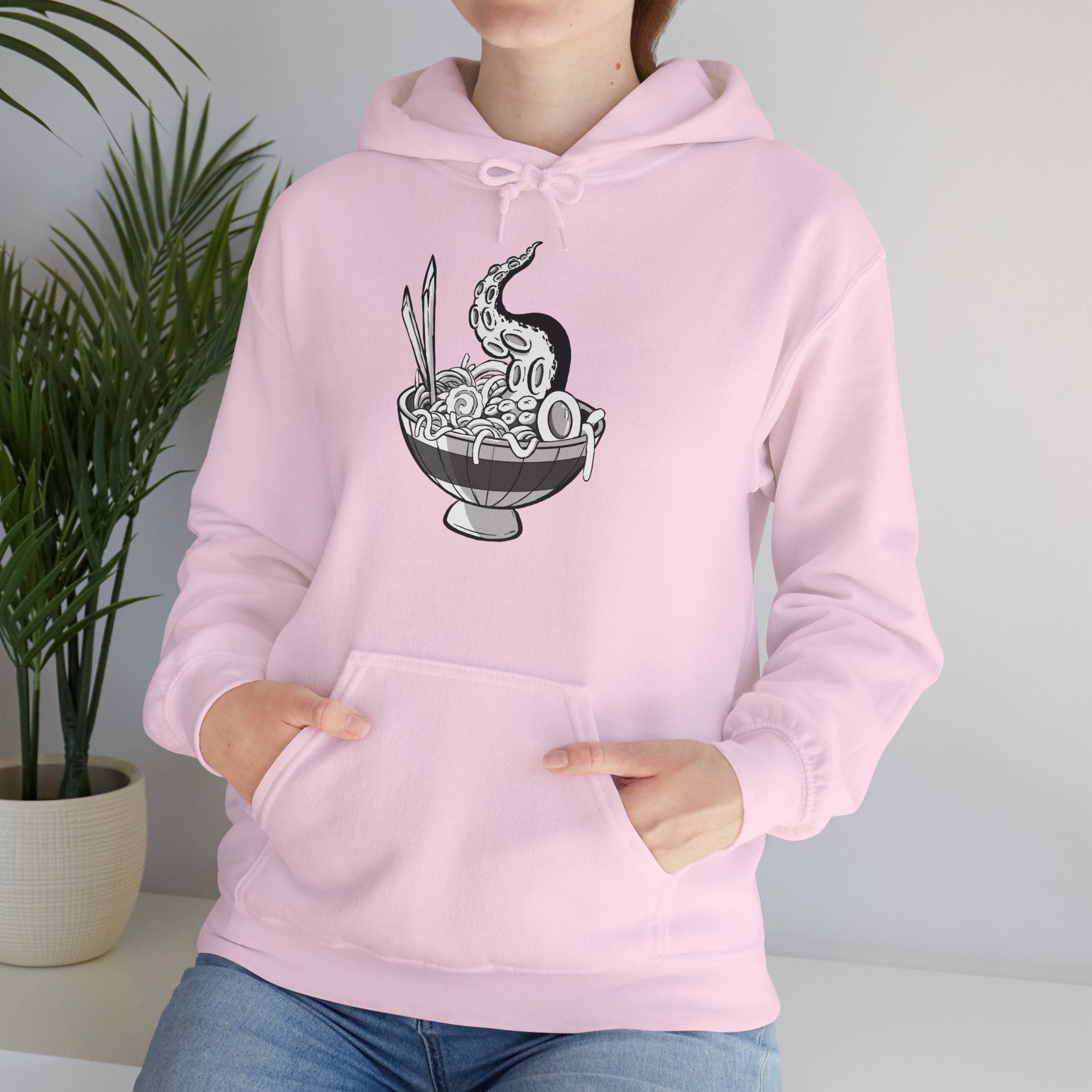 Octopus Noodle Bowl - Hooded Sweatshirt