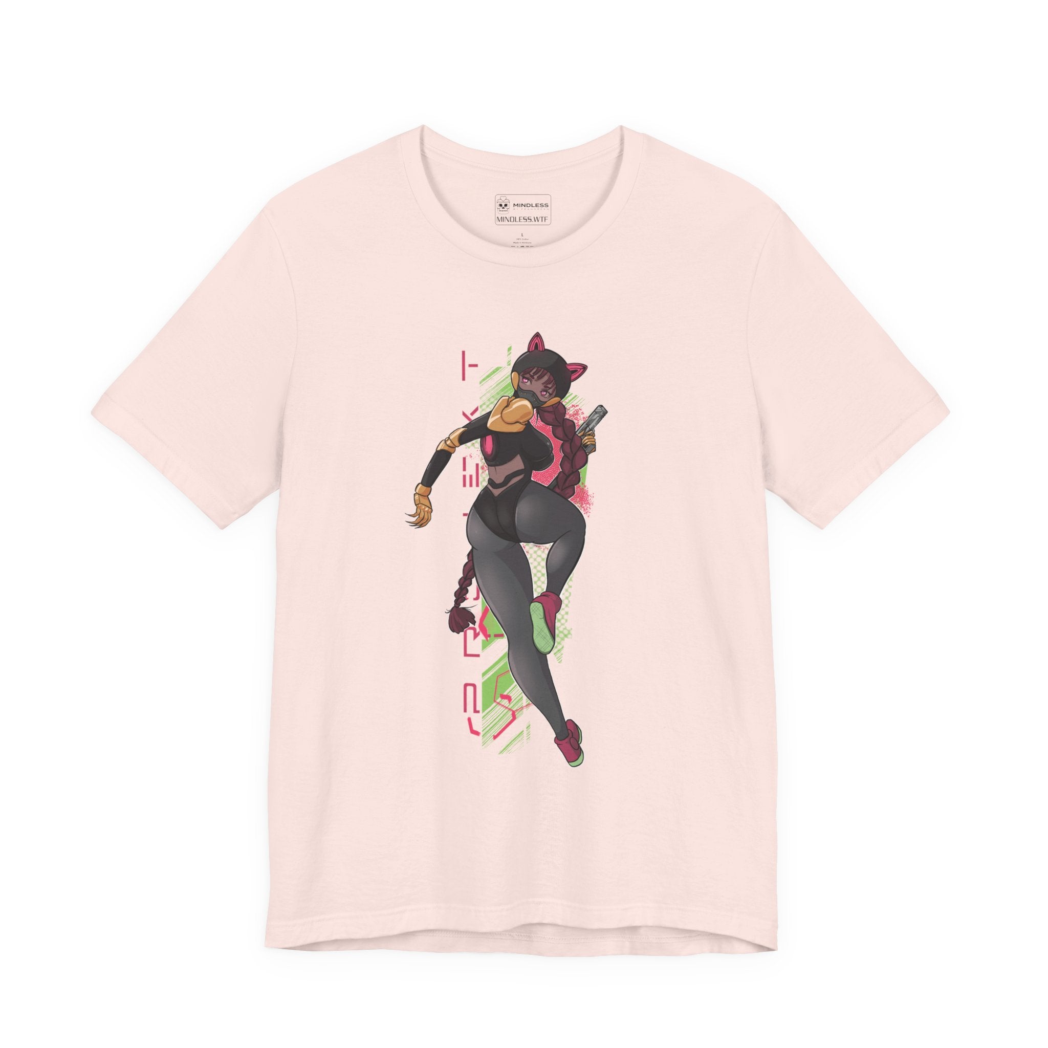 Cyber Cat Girl - T-shirt