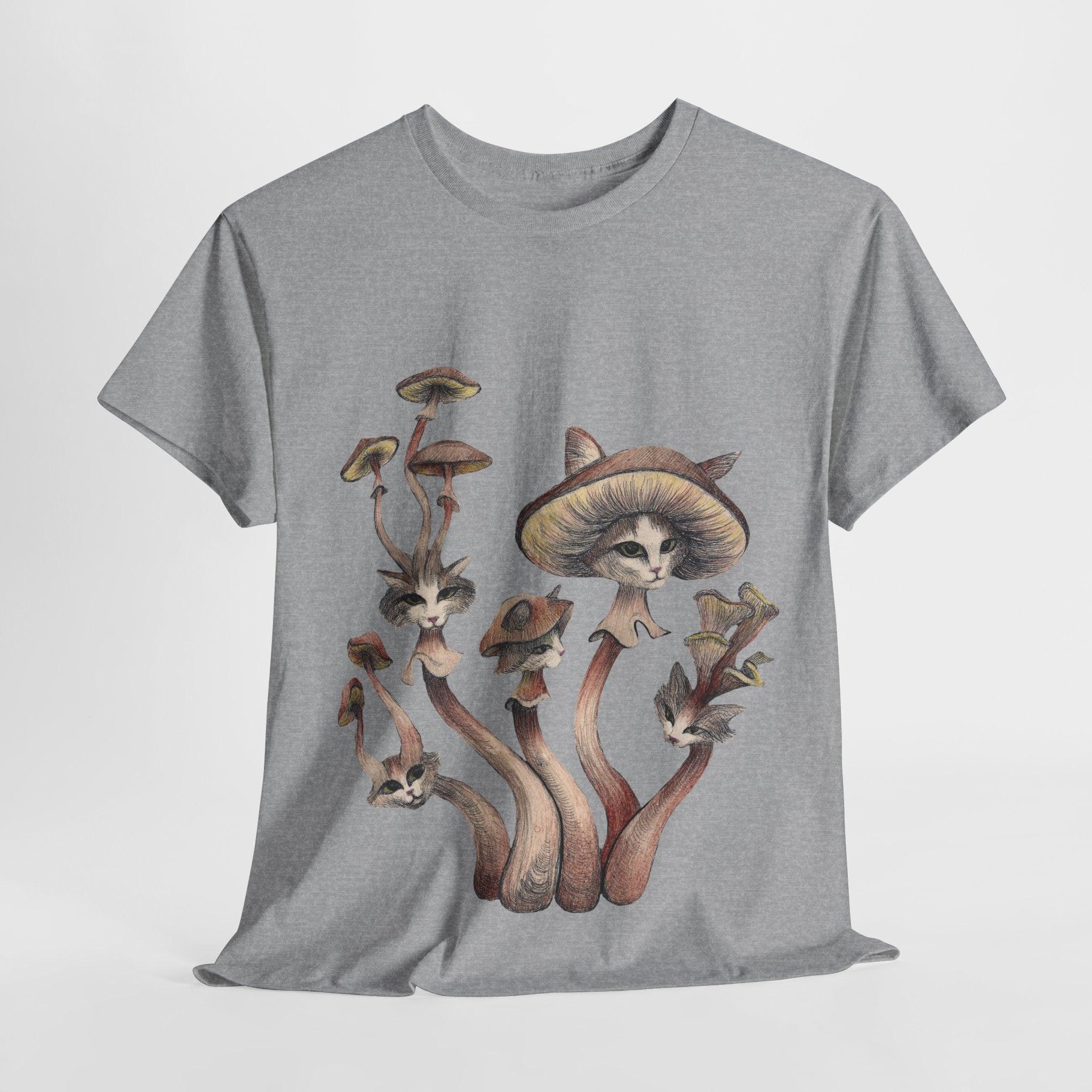 Mushroom cats - T-shirt