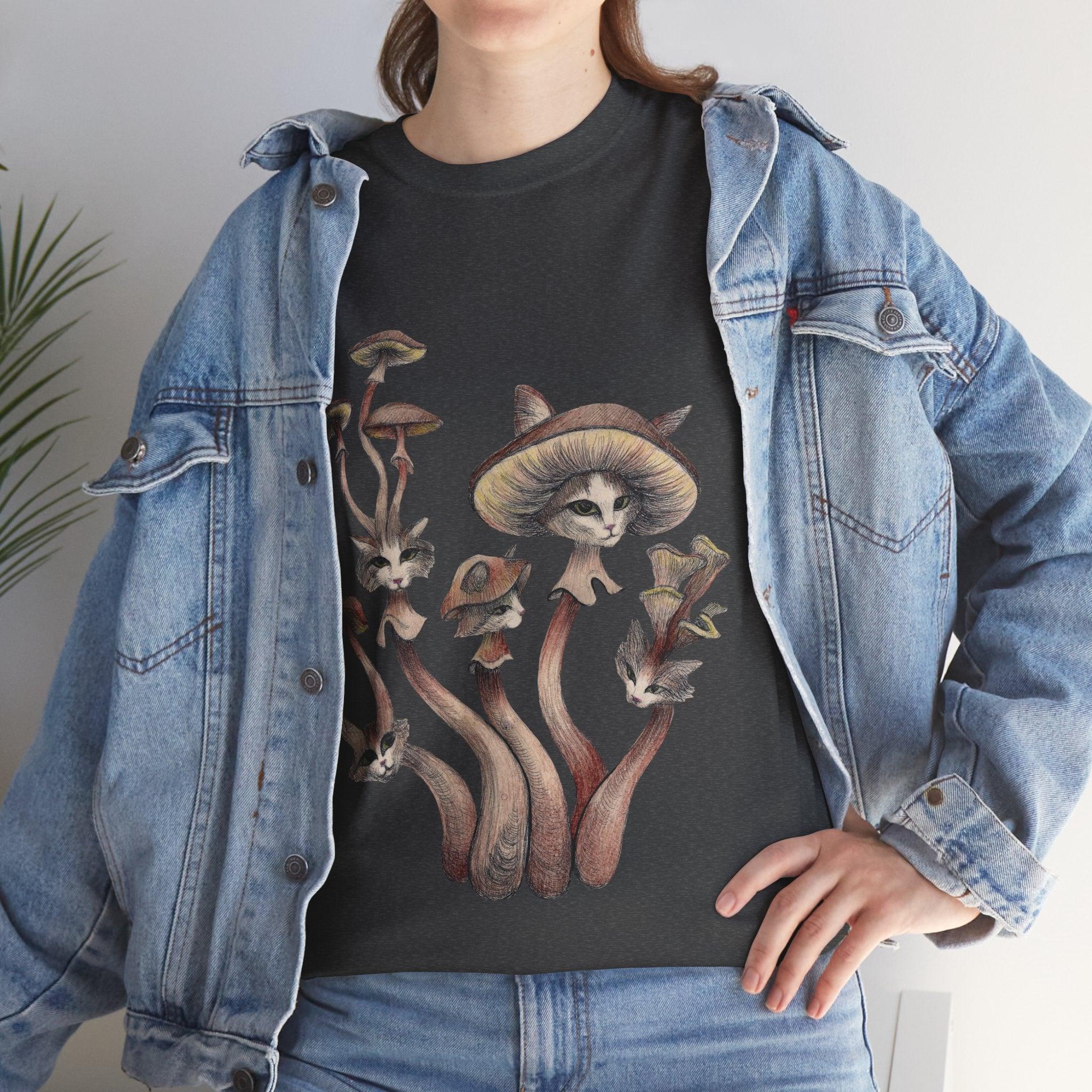 Mushroom cats - T-shirt