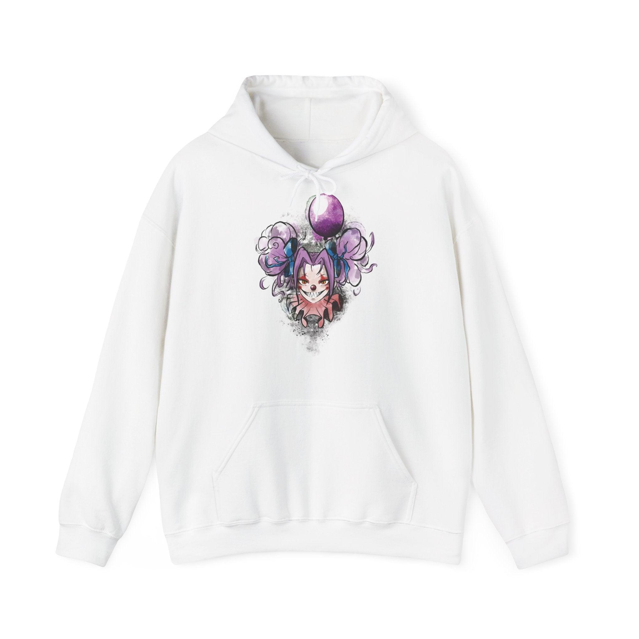 Sudadera con capucha de chica payaso