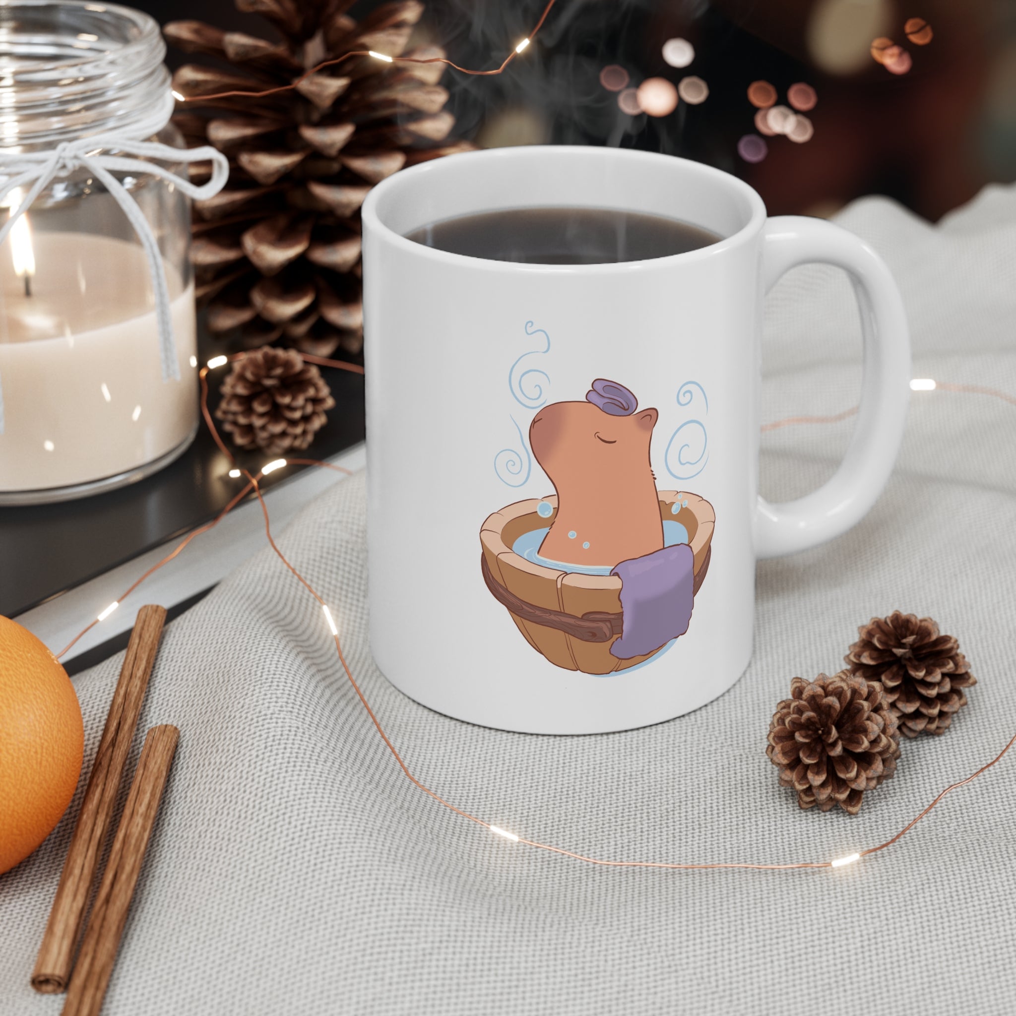 Funny Capybara Mug