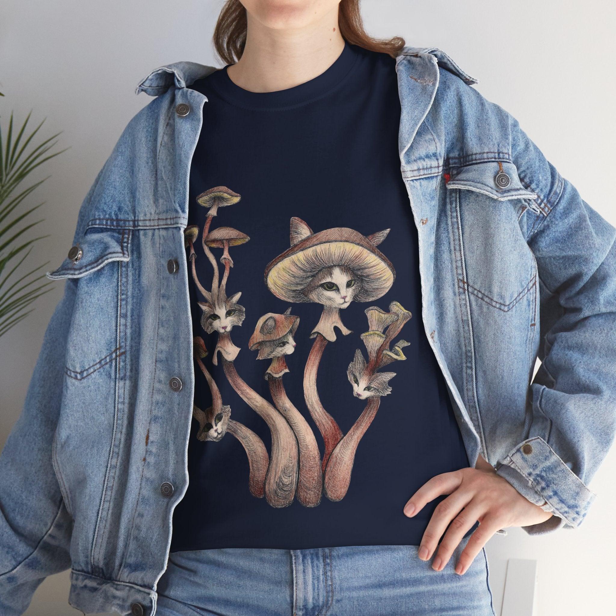 Mushroom cats - T-shirt