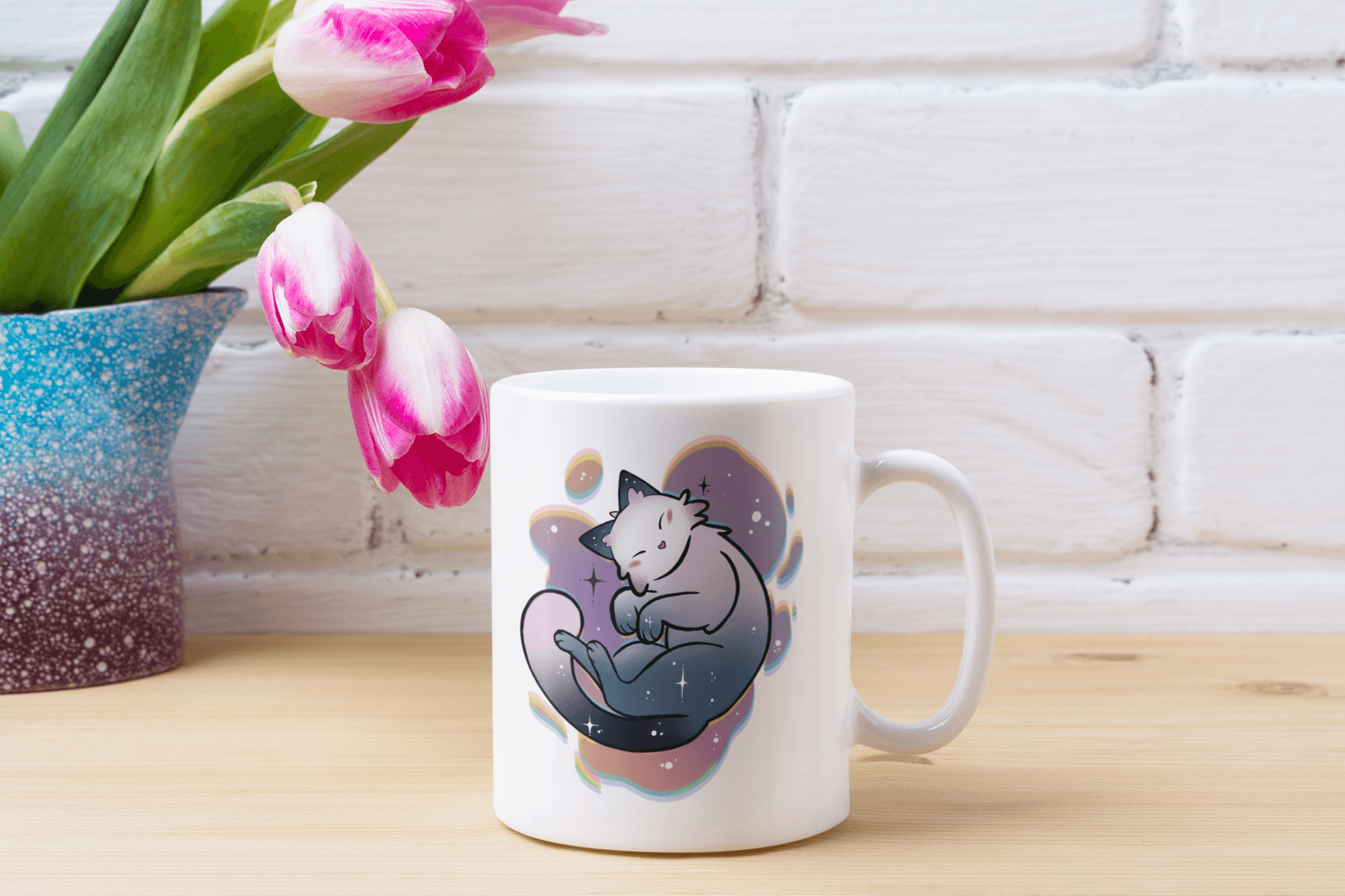 Sleeping Cat - Mug