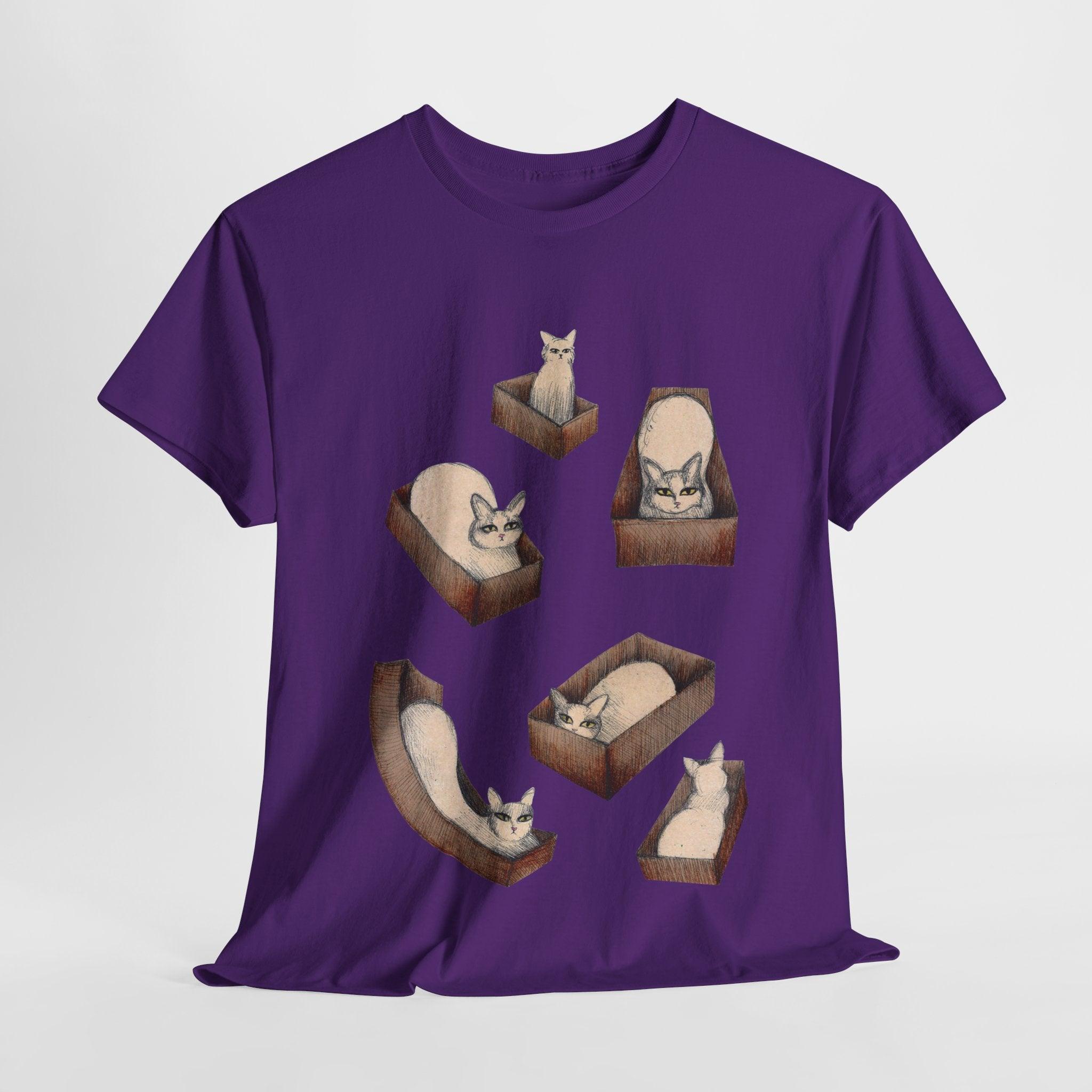 Cats in a box - T-shirt