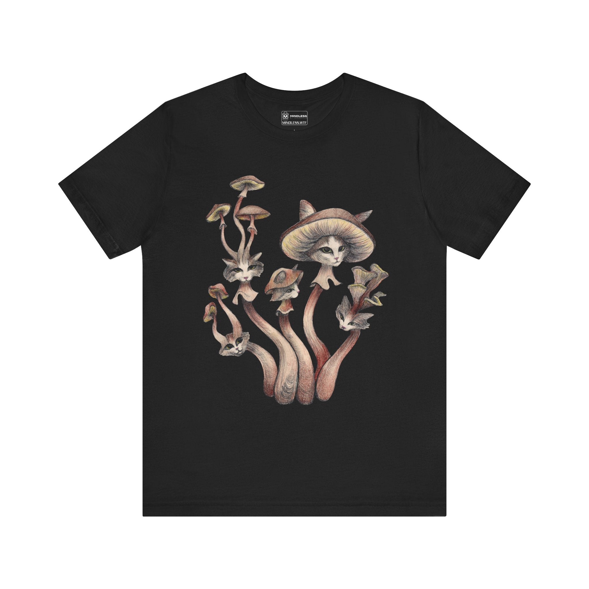 Mushroom cats - T-shirt