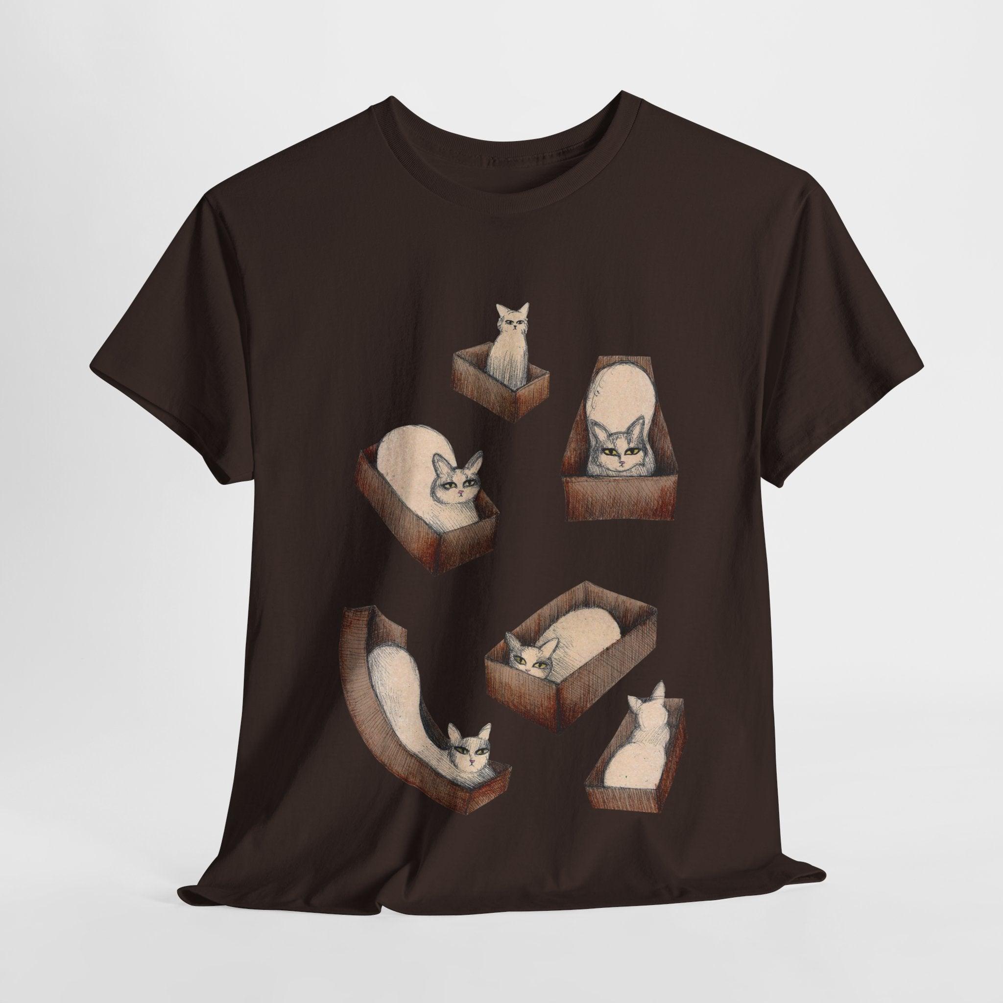 Cats in a box - T-shirt