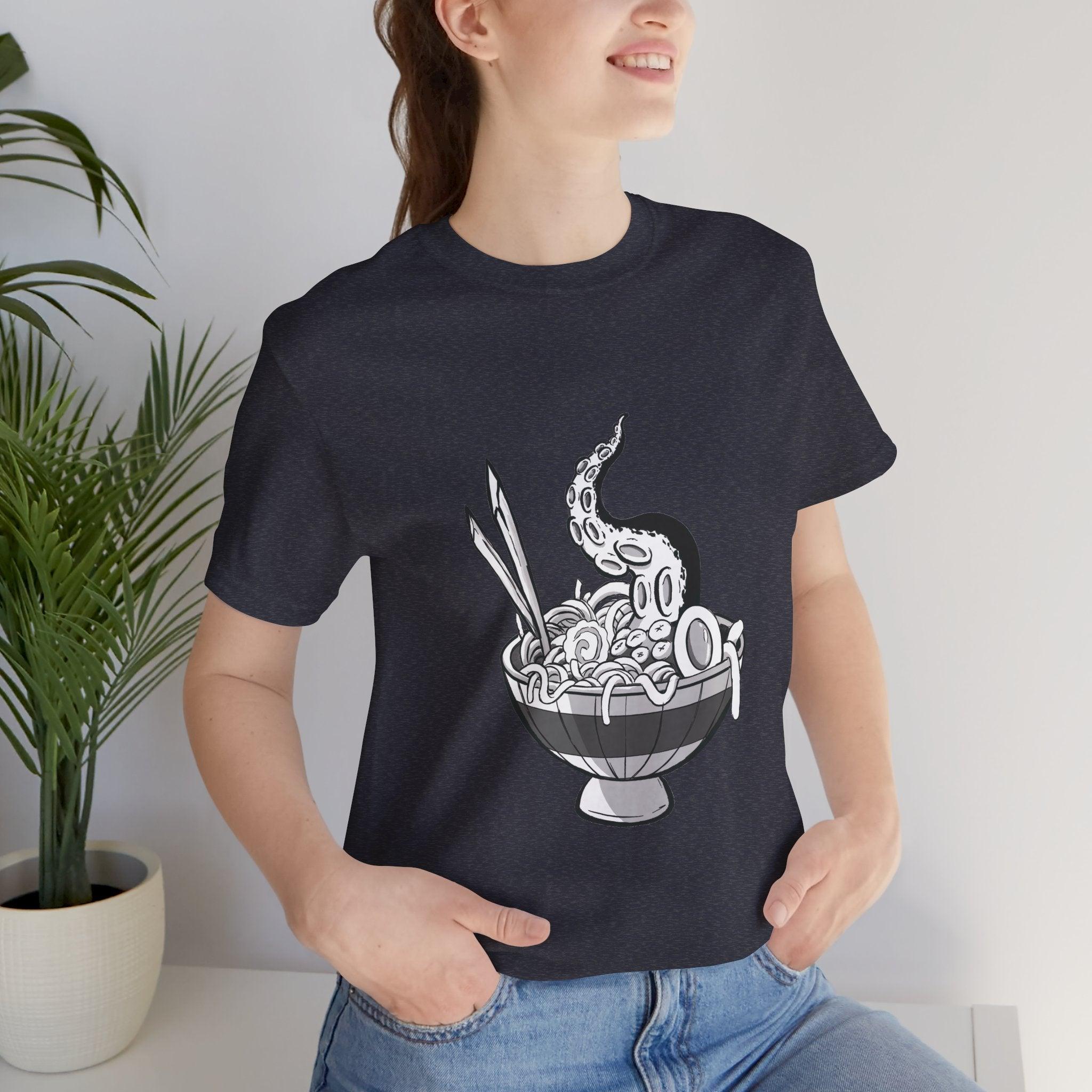 Octopus Noodle Bowl - T-shirt