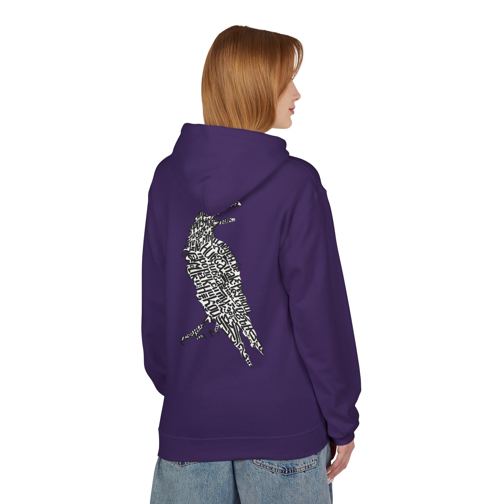 The Silent Verse, a Raven - Hoodie