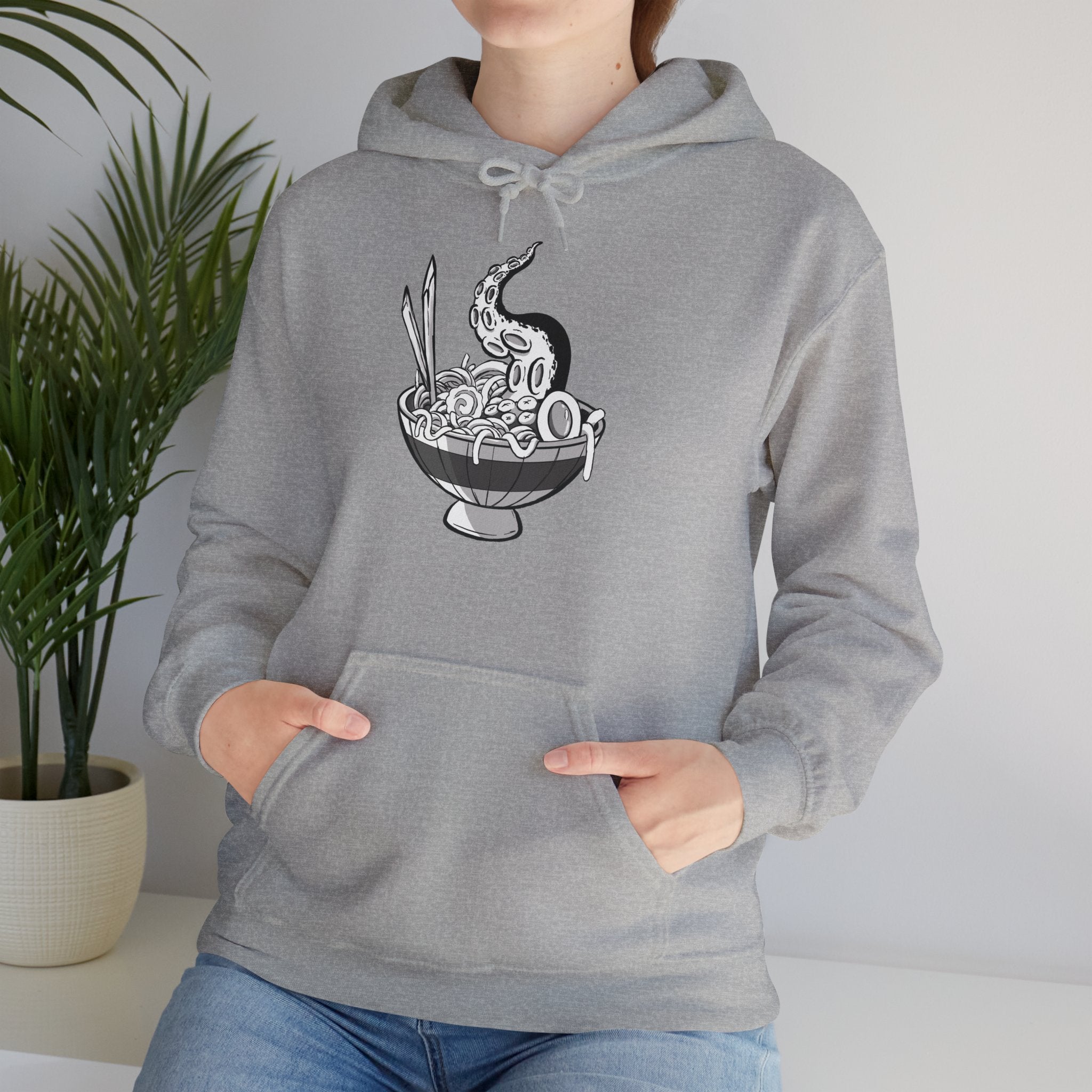 Octopus Noodle Bowl - Hooded Sweatshirt