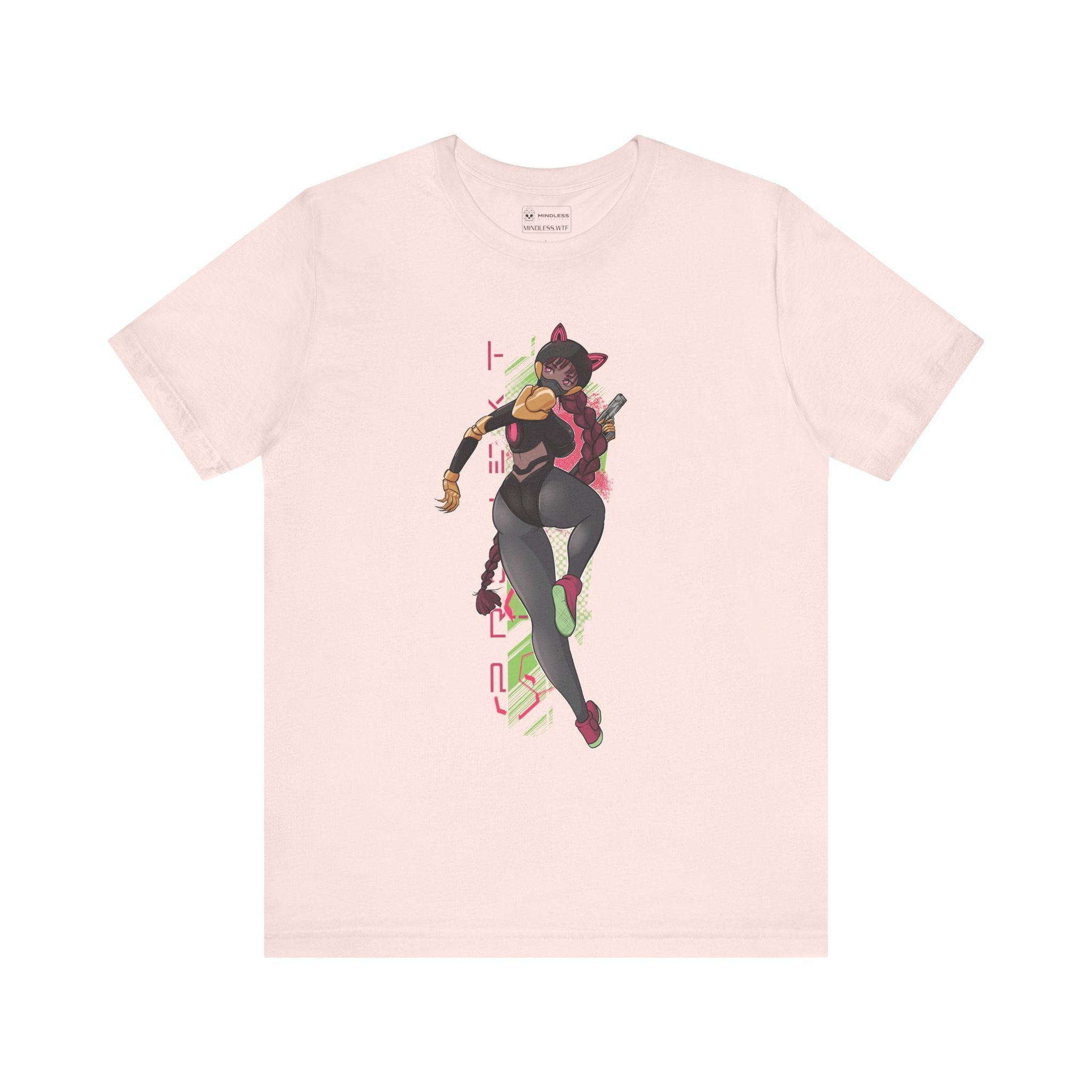 Cyber Cat Girl - T-shirt