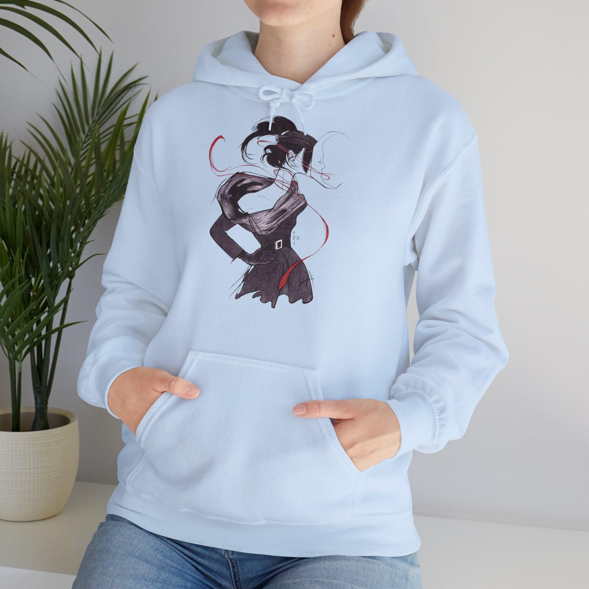 Sudadera con capucha Moonface Lady